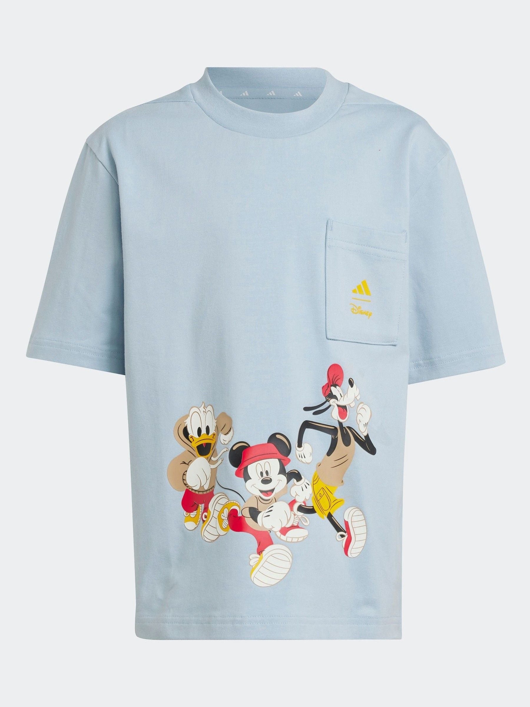 adidas Blue Disney Mickey Mouse and Friends T-Shirt