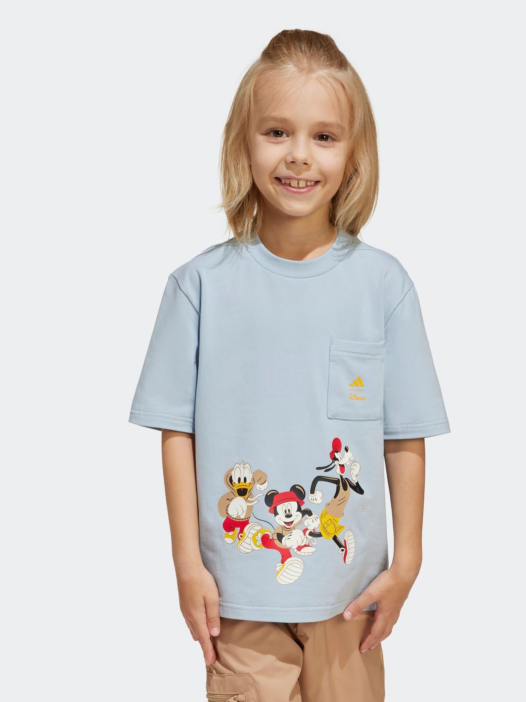 adidas Blue Disney Mickey Mouse and Friends T-Shirt