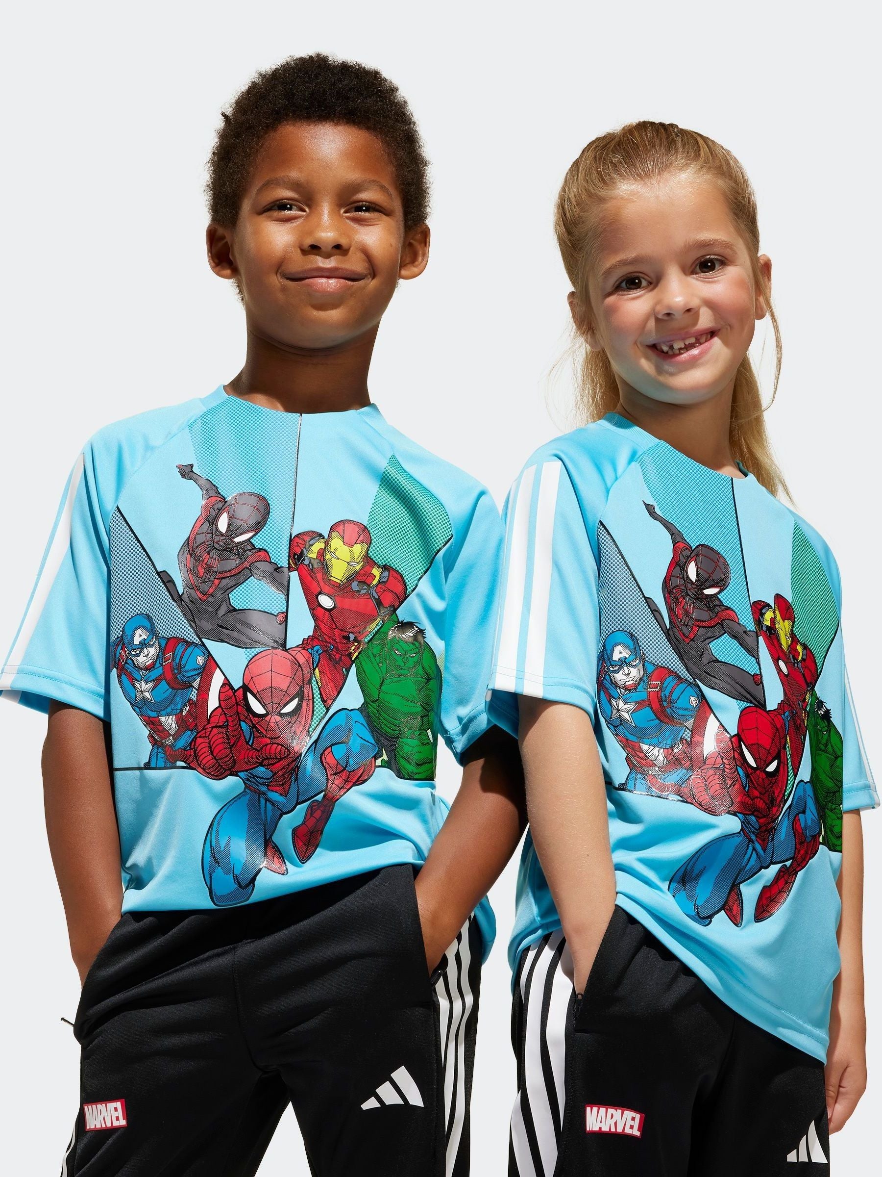 adidas Blue Marvel Spider-Man T-Shirt