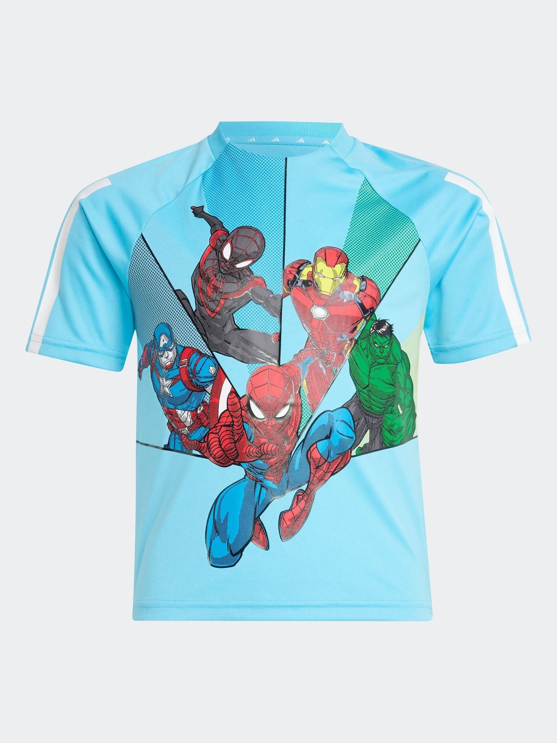 adidas Blue Marvel Spider-Man T-Shirt