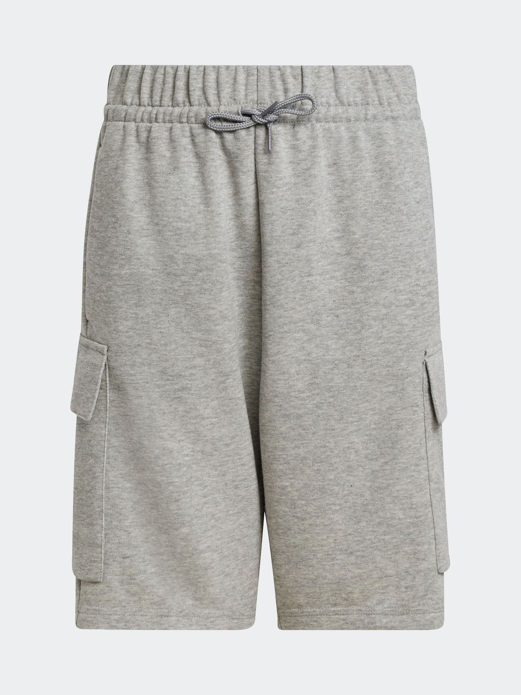 adidas Grey Essentials Cargo Shorts