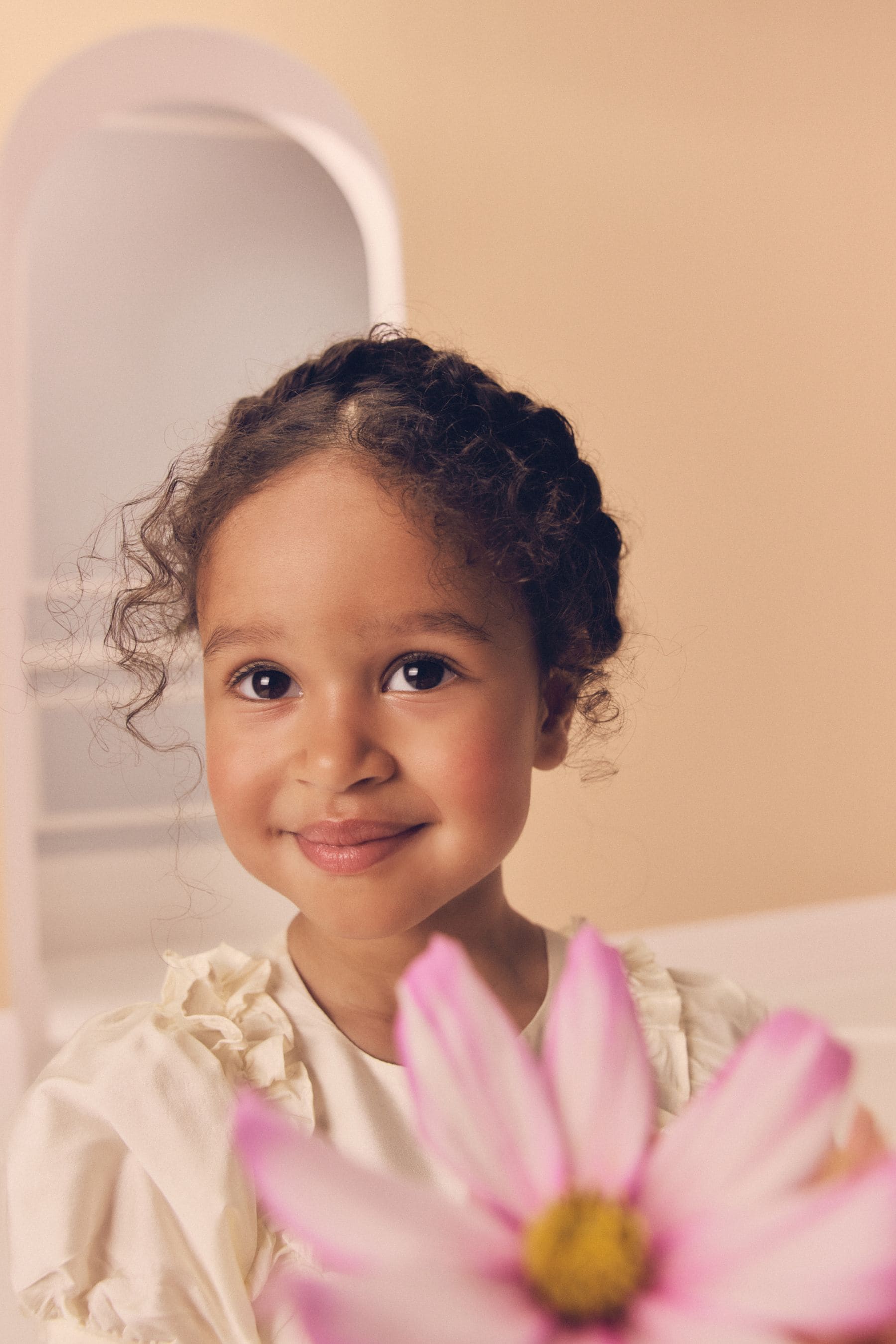 Ivory Taffeta Ruffle Party Dress (3mths-8yrs)