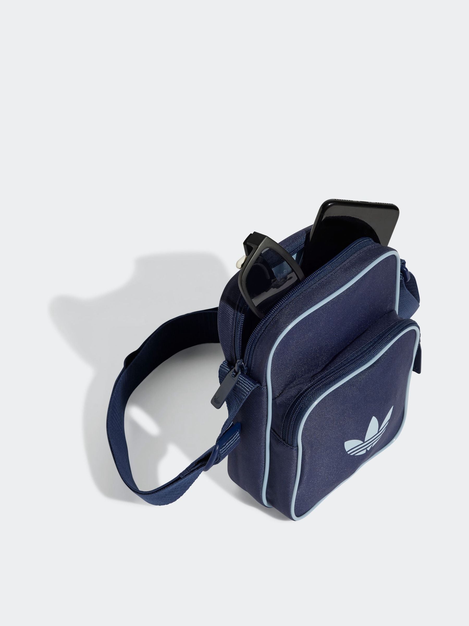 adidas Originals Blue Adicolour Classic Festival Crossbody Bag