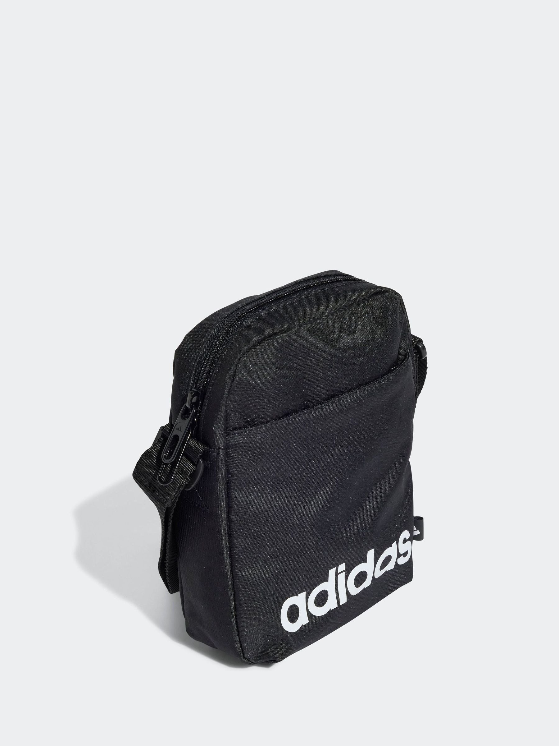 adidas Black Linear Organiser Crossbody Bag