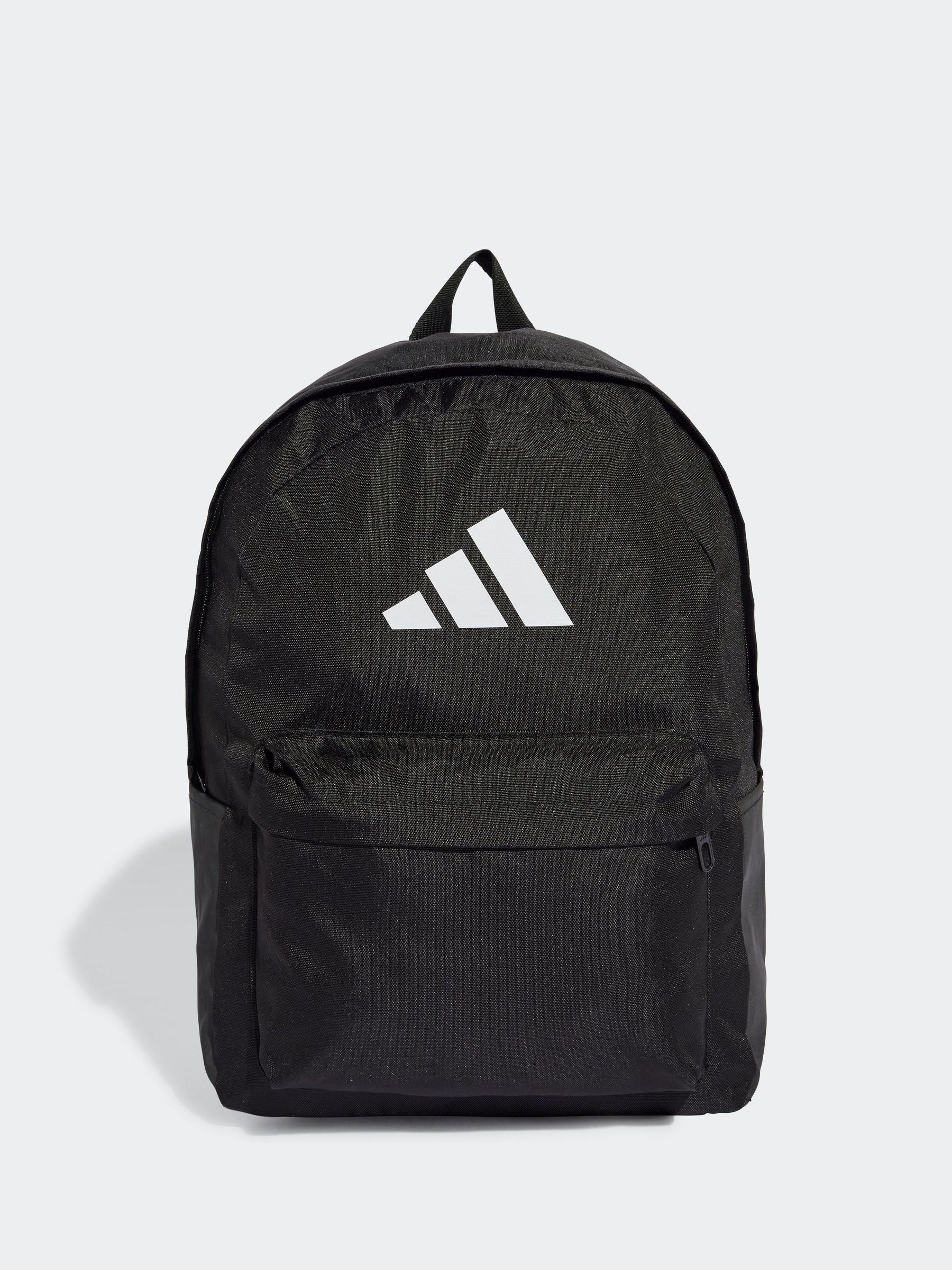 adidas Black Classic 3 Stripes Backpack