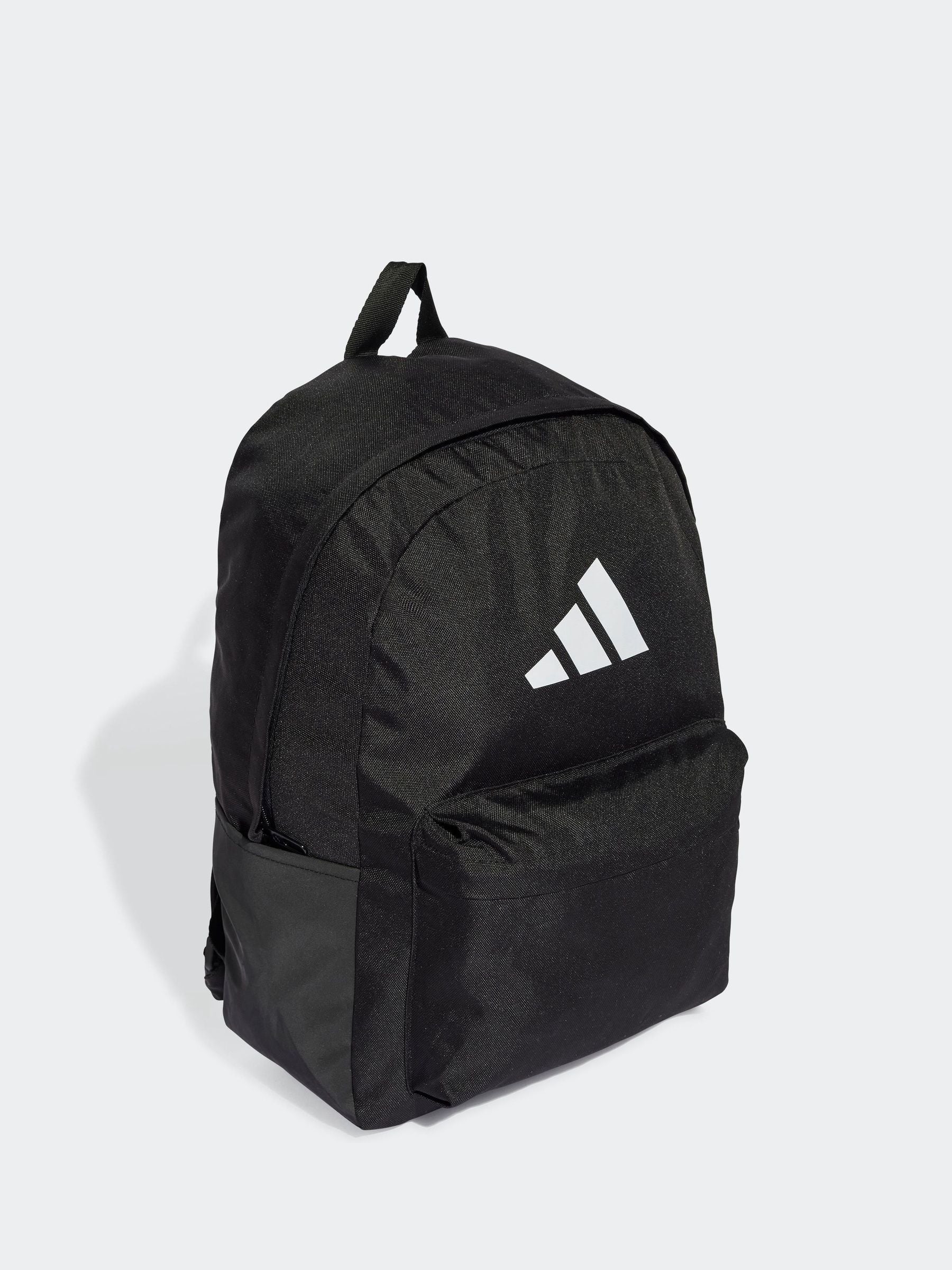 adidas Black Classic 3 Stripes Backpack