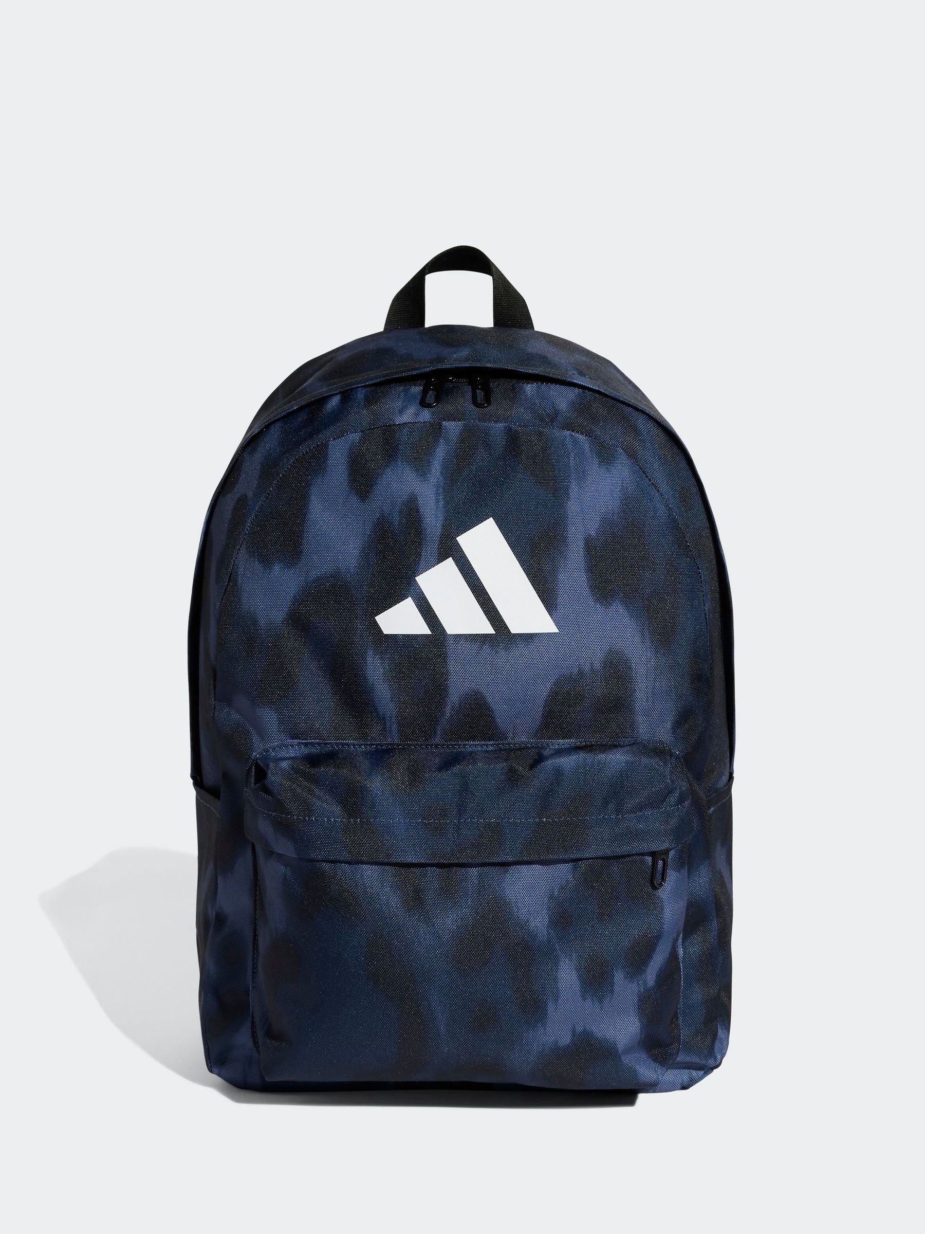 adidas Blue Animal Print Classic Backpack