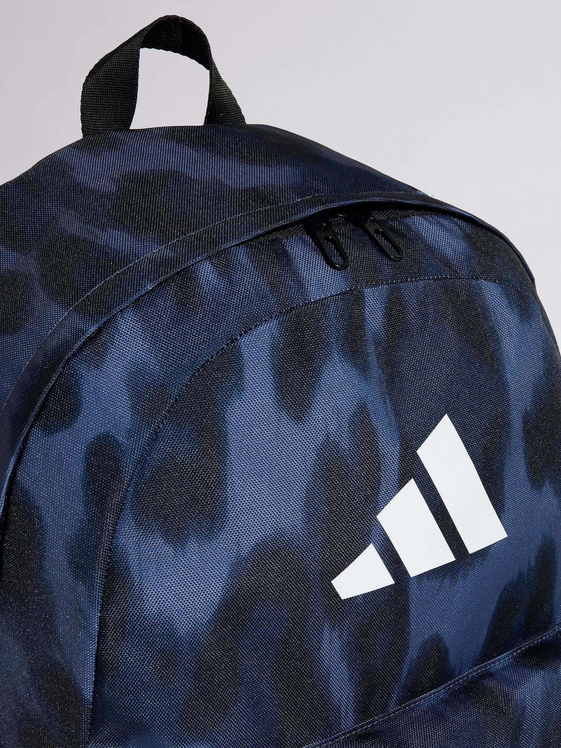 adidas Blue Animal Print Classic Backpack