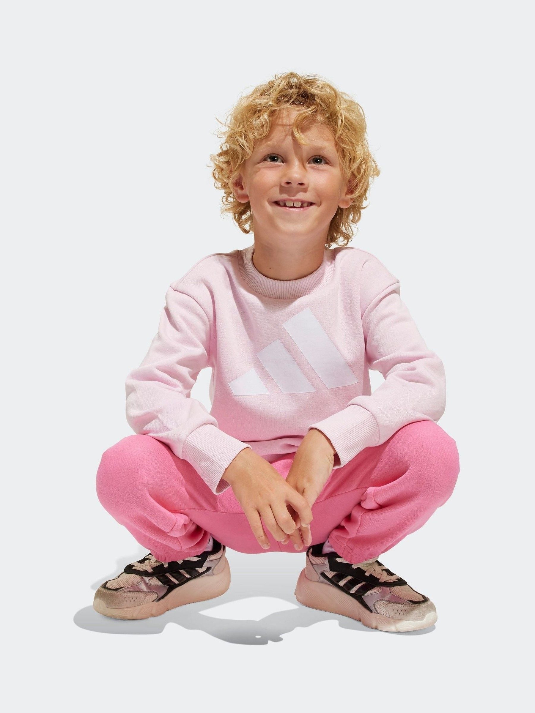 adidas Pink Essentials Tracksuit