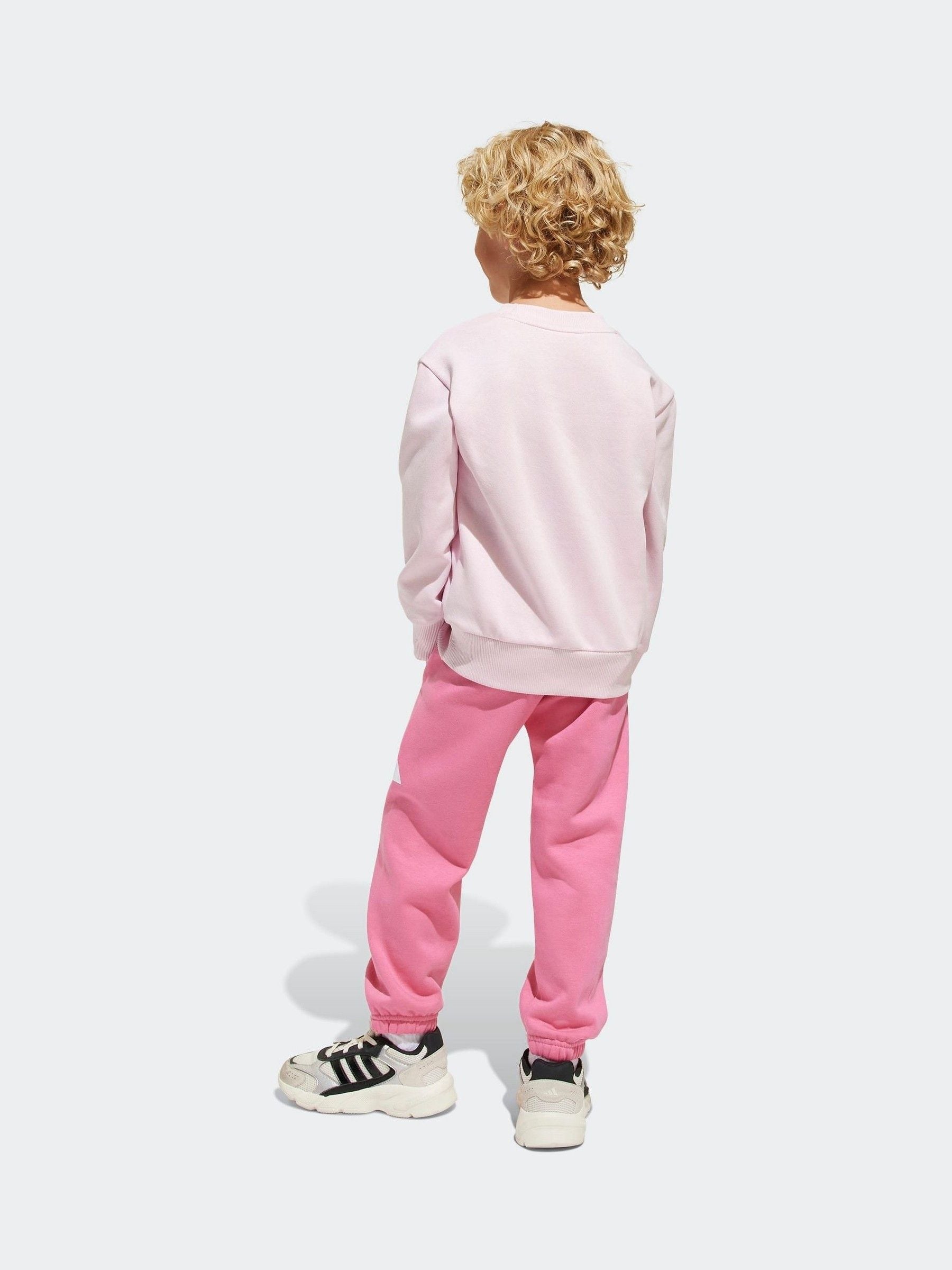 adidas Pink Essentials Tracksuit