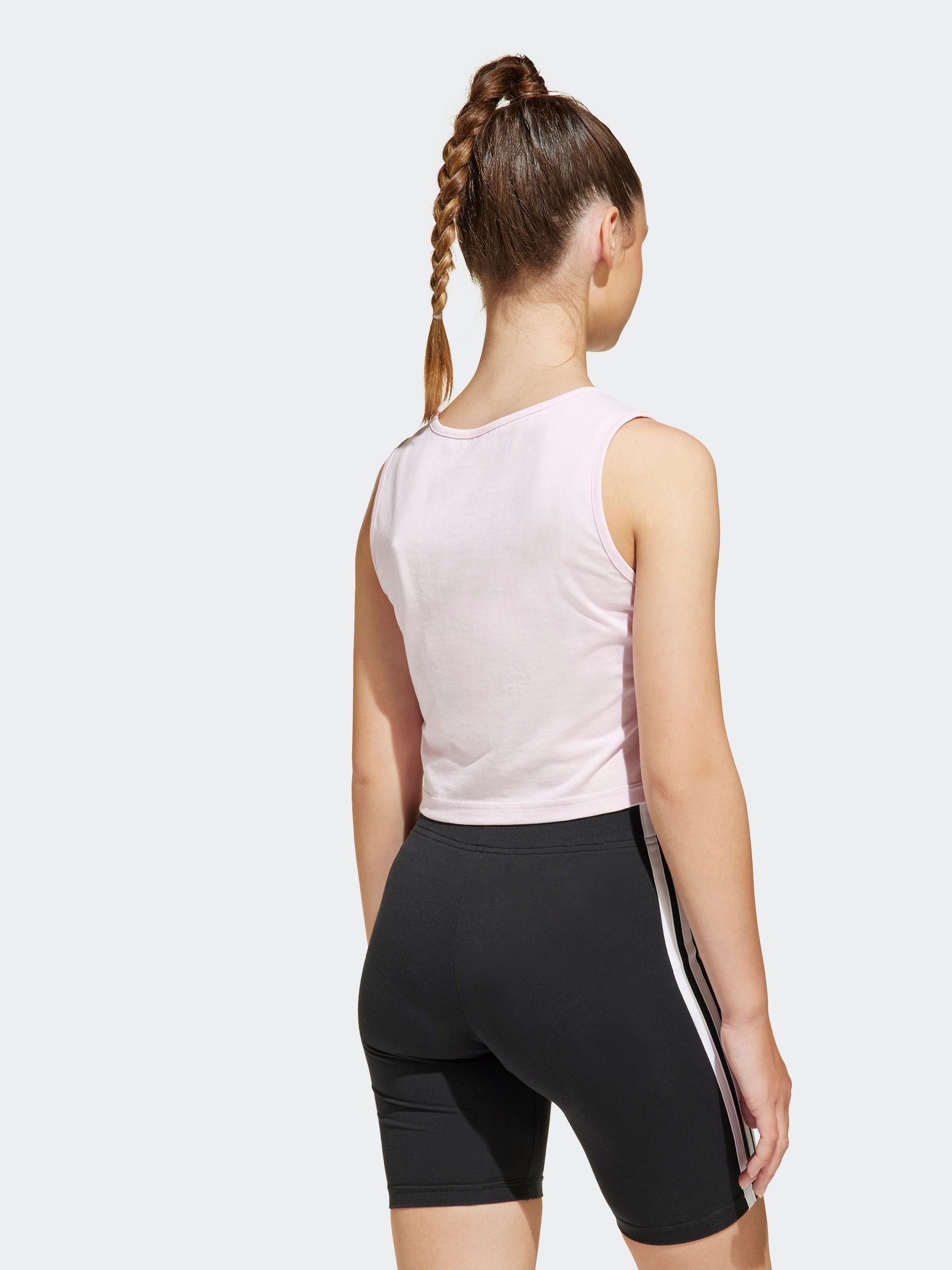 adidas Pink Essentials 100% Cotton Vest