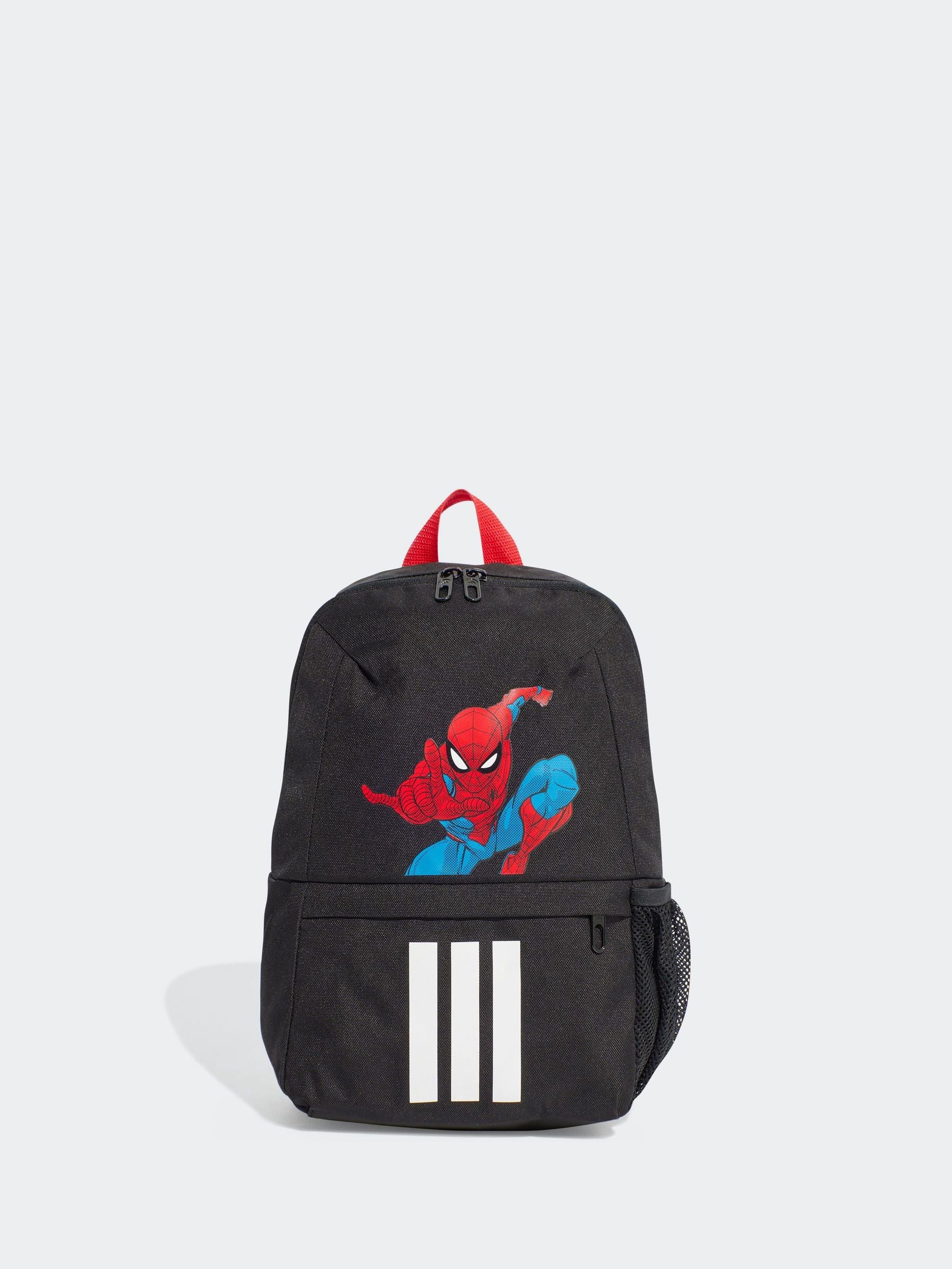 adidas Black Marvel Spider Man Little Kids Backpack