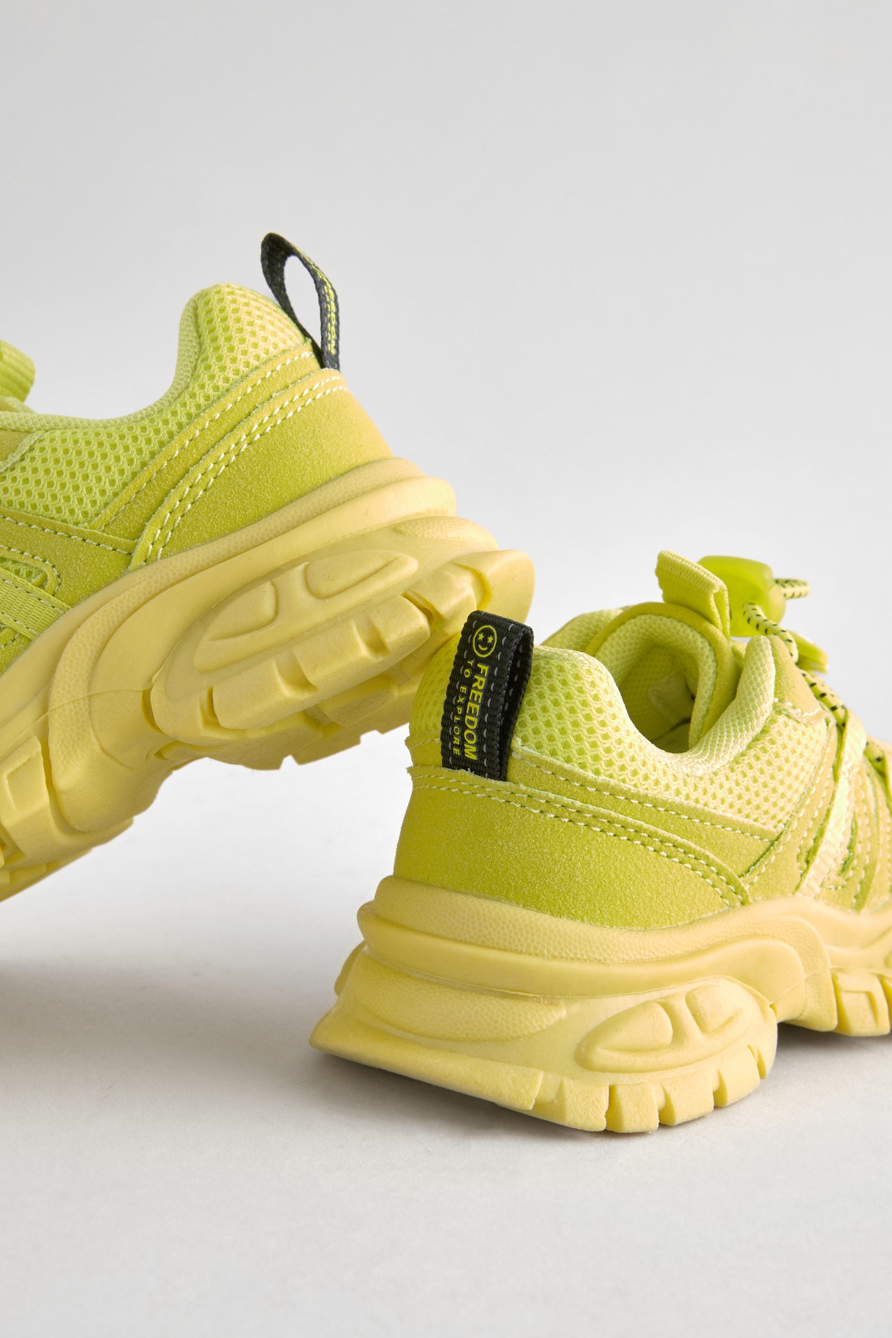 Yellow Chunky Trainers