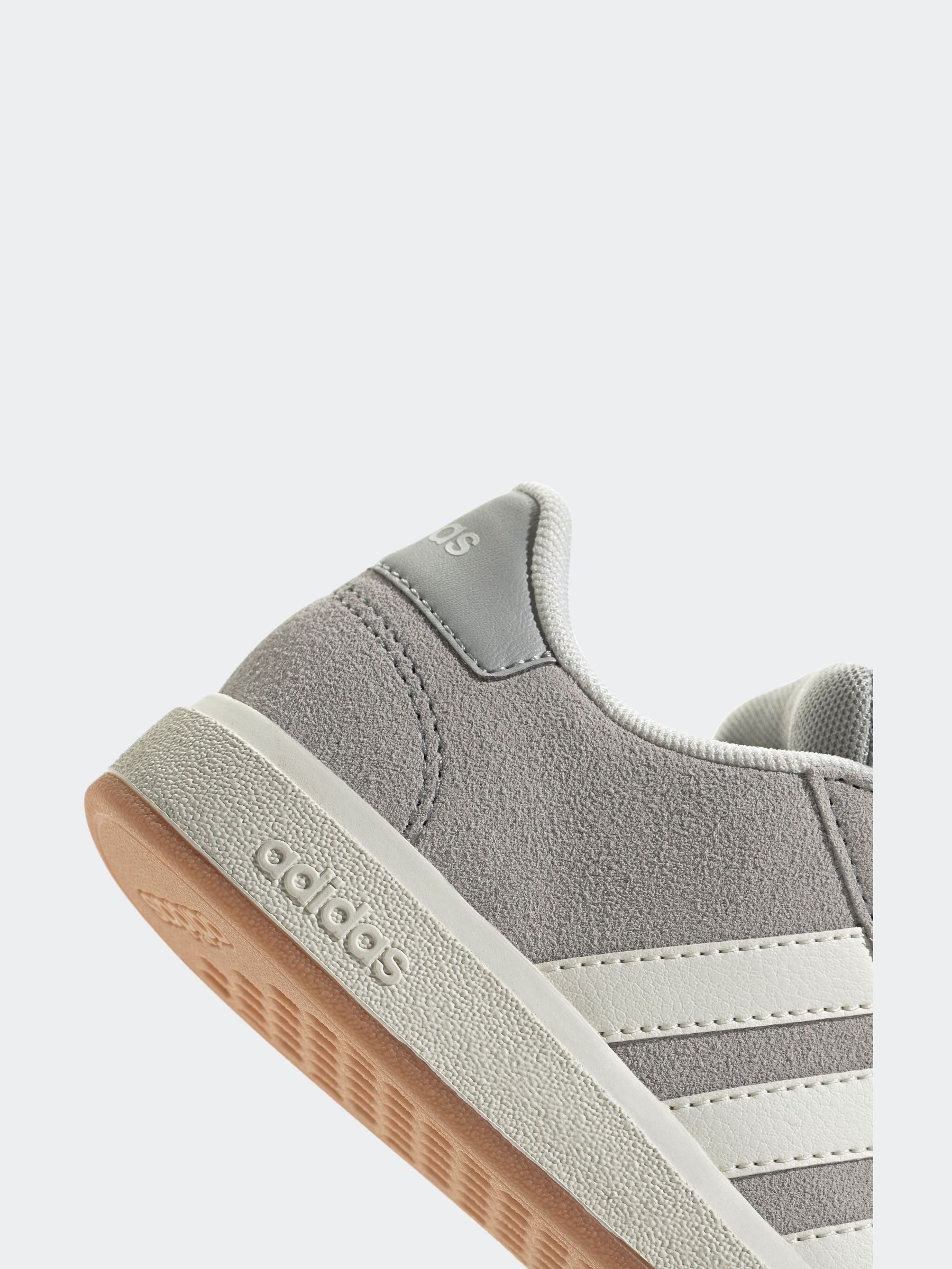 adidas Grey Grand Court 00s Trainers