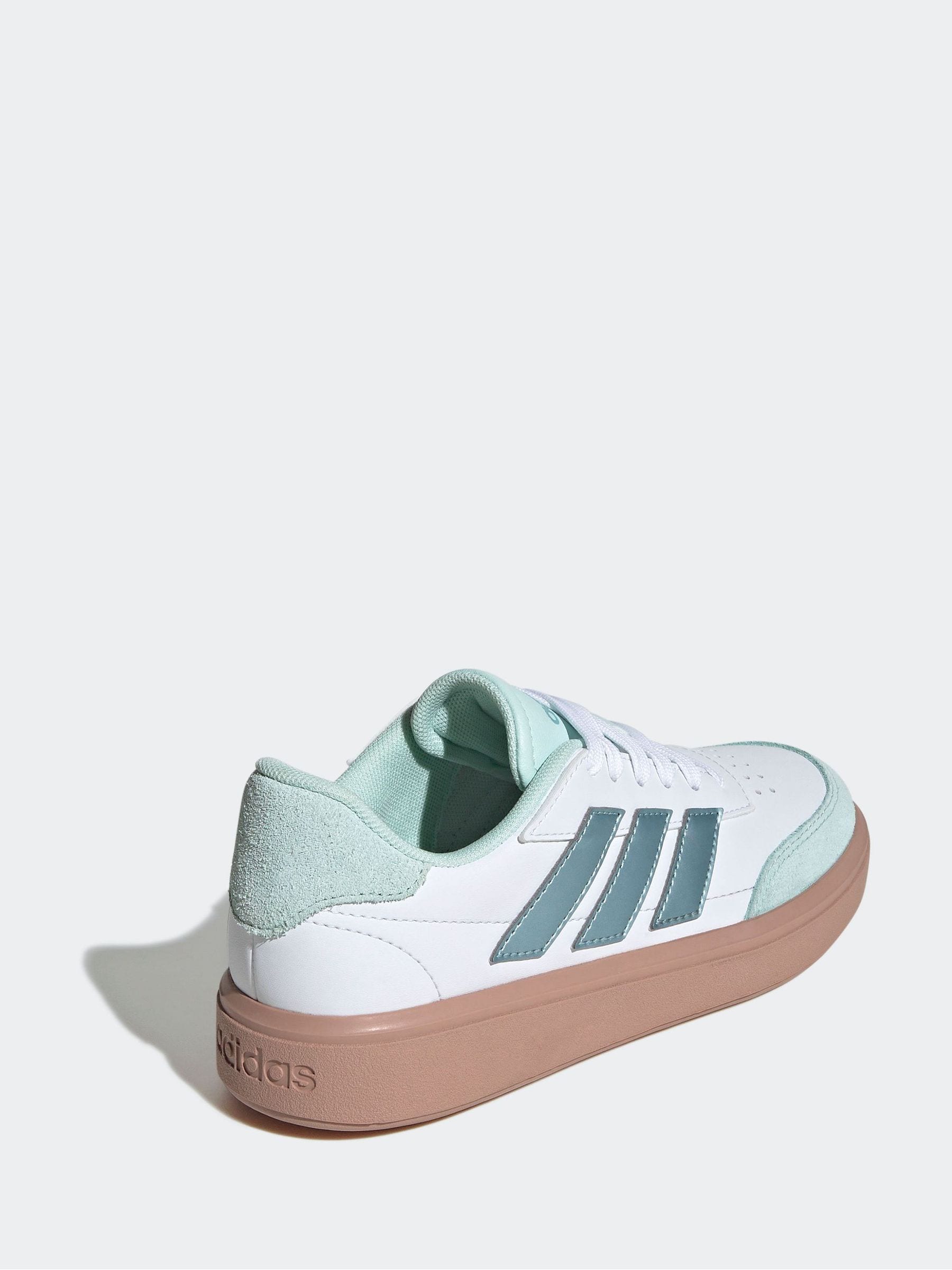 adidas Off White Courtblock Trainers