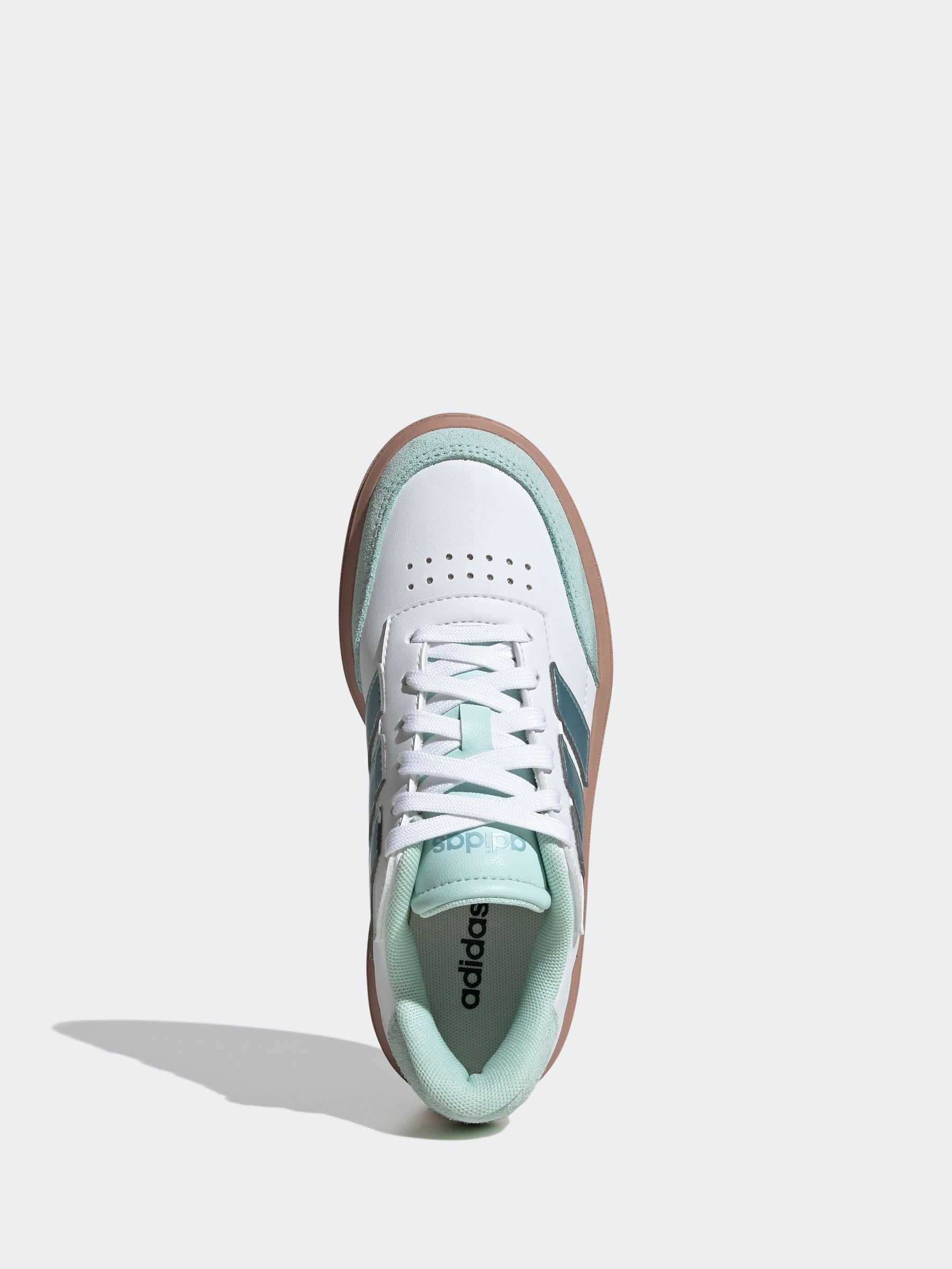 adidas Off White Courtblock Trainers