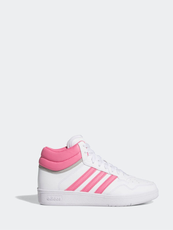 adidas Off White Hoops Mid Trainers