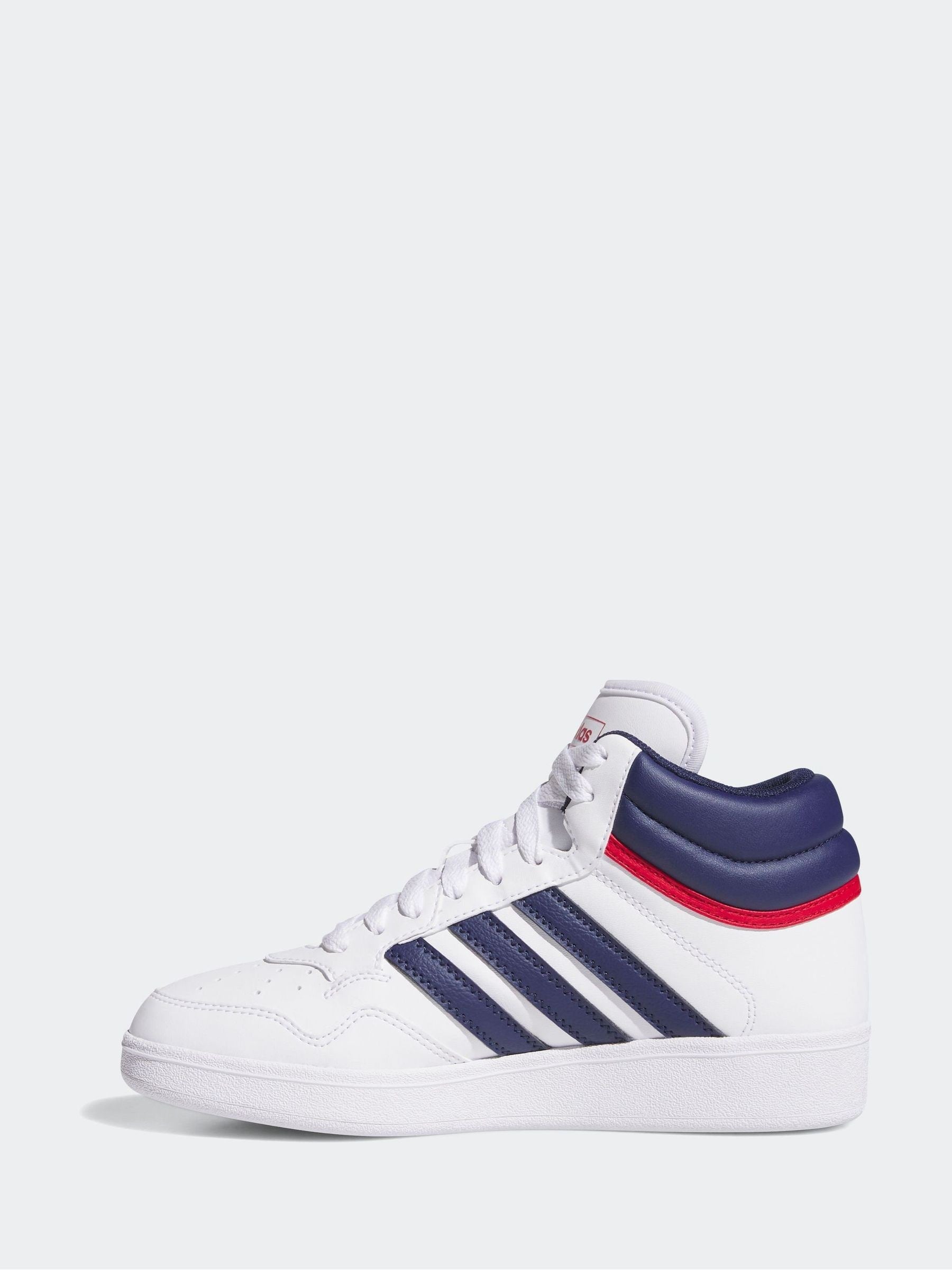 adidas lilly White Hoops Mid Trainers