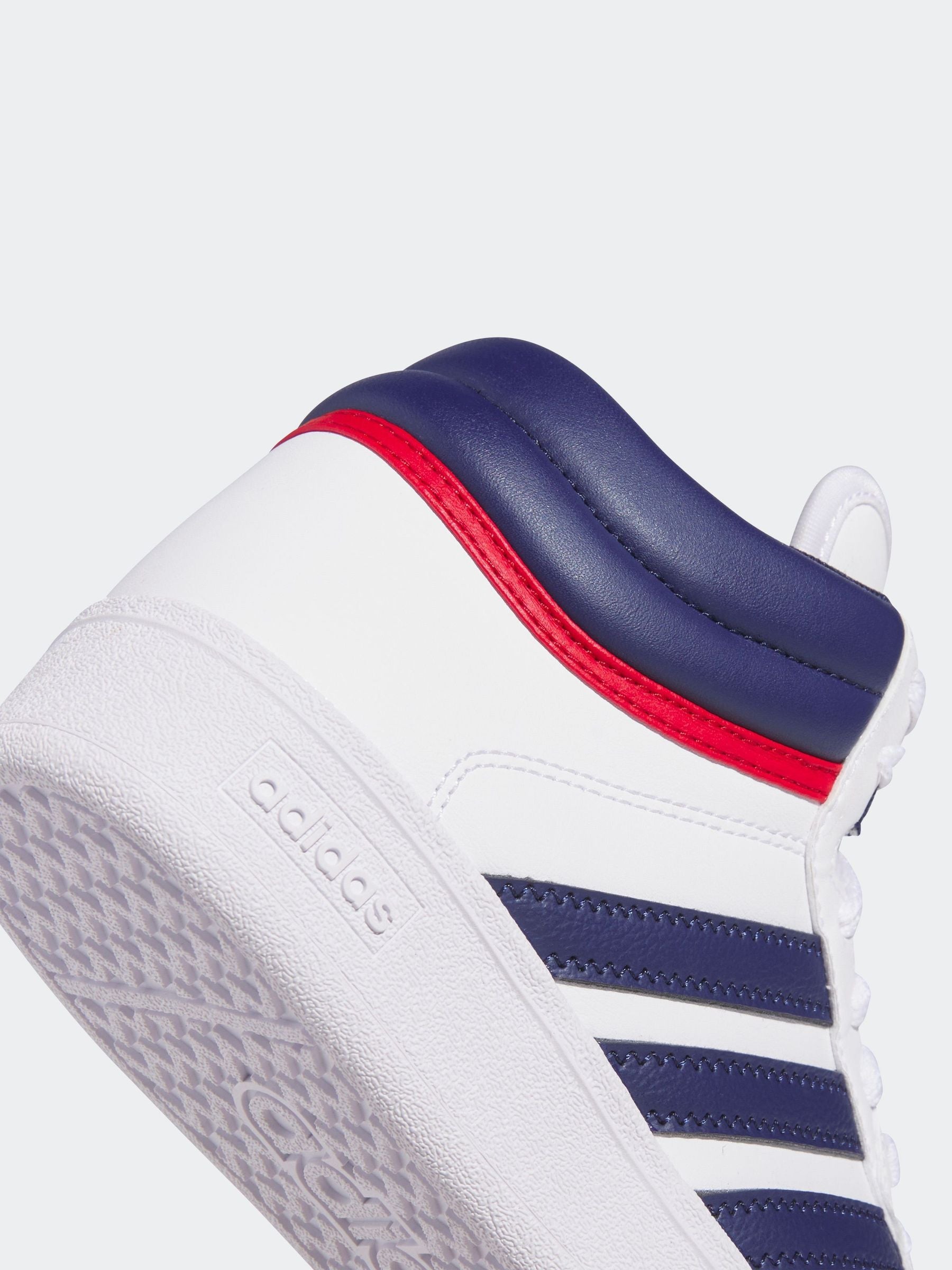 adidas lilly White Hoops Mid Trainers