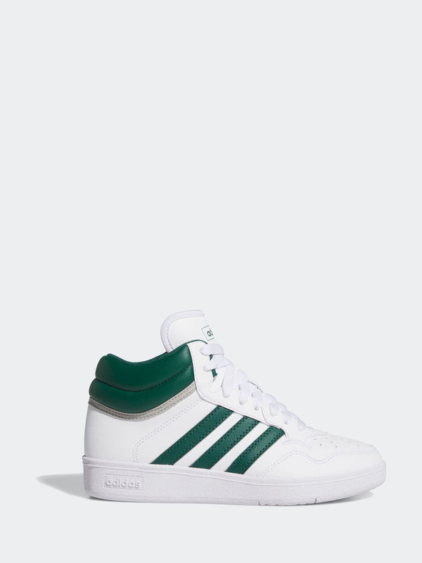 adidas Cream White Hoops Mid Trainers