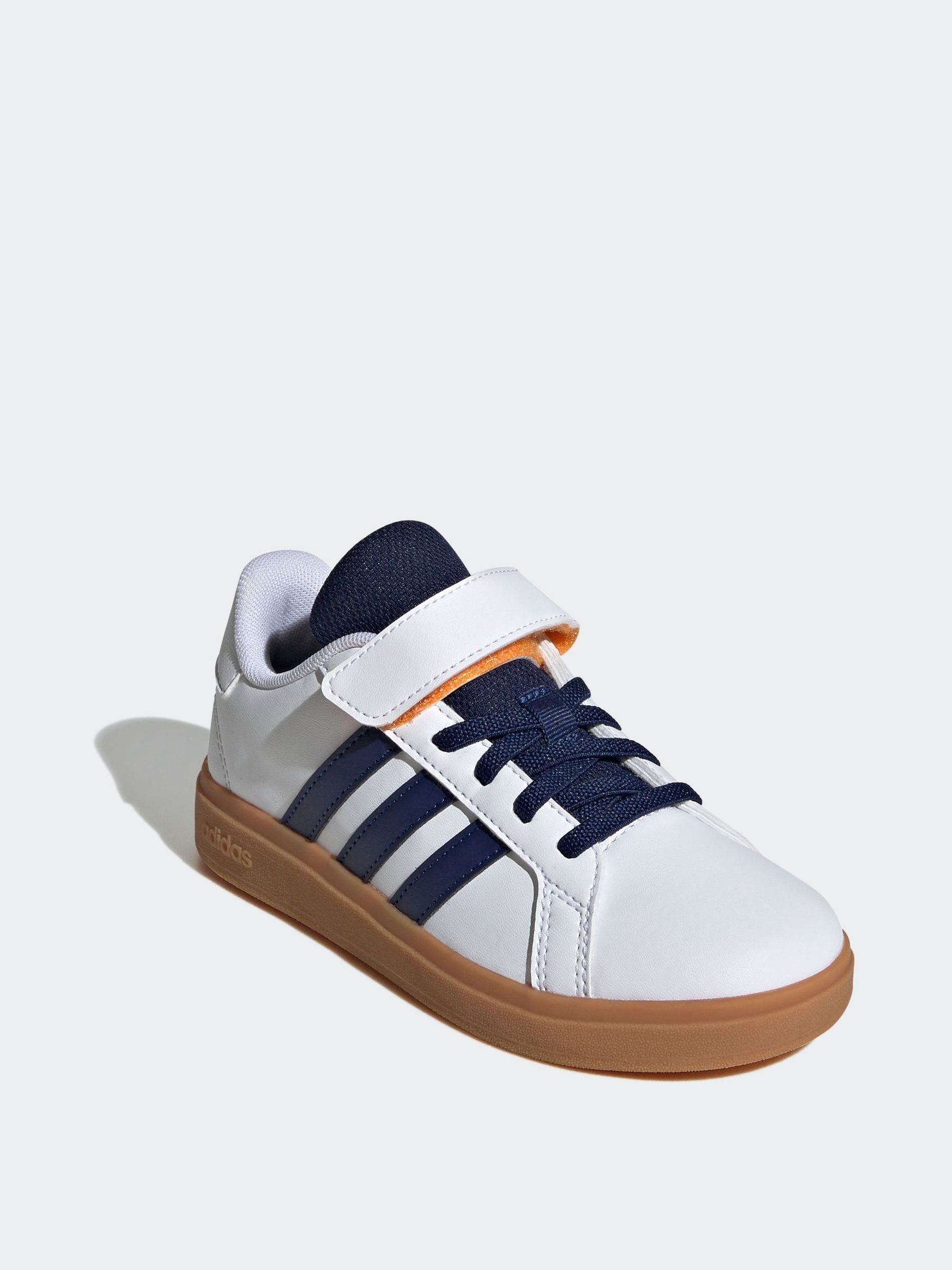 adidas White Grand Court 2.0 Trainers