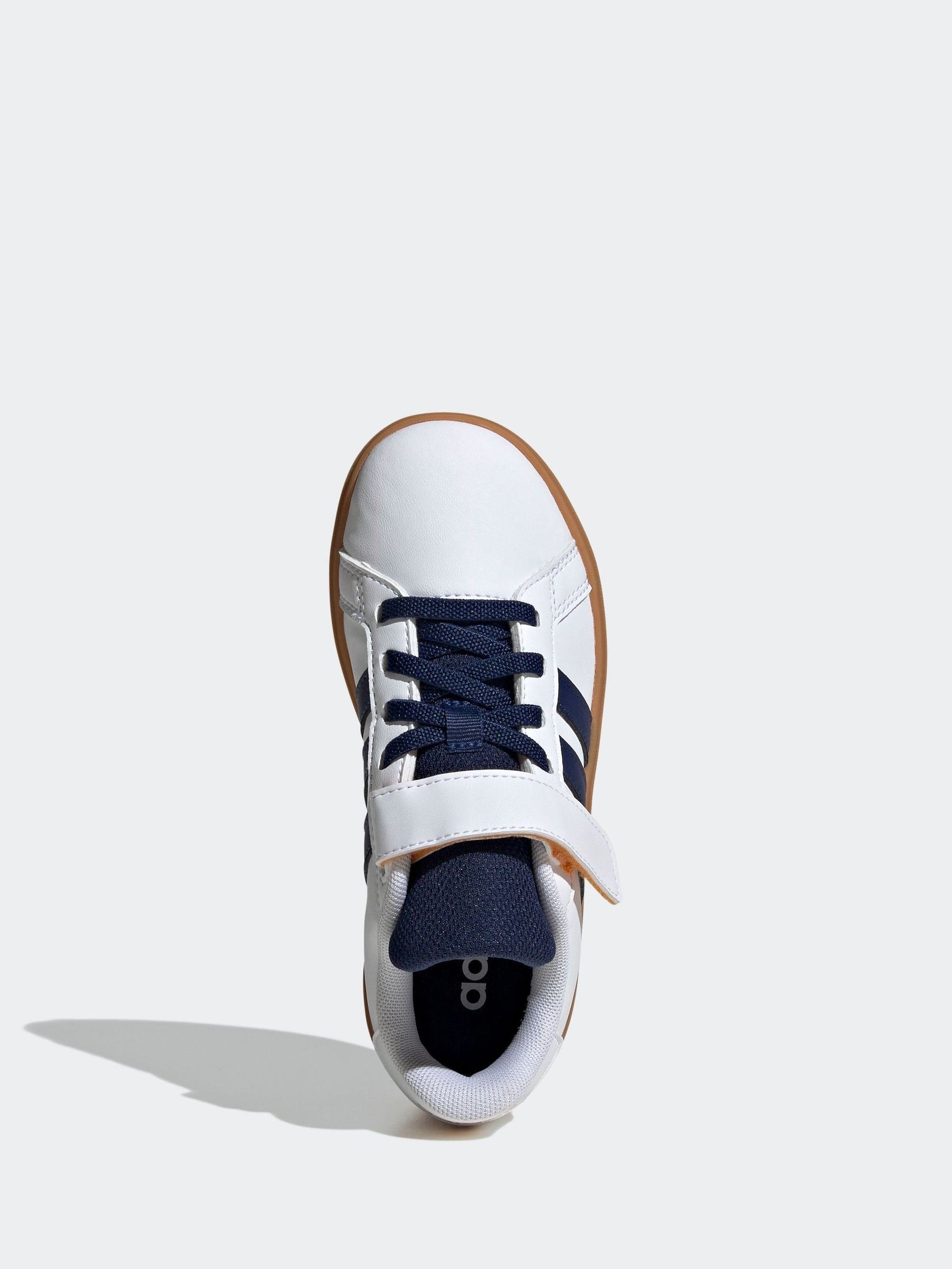 adidas White Grand Court 2.0 Trainers