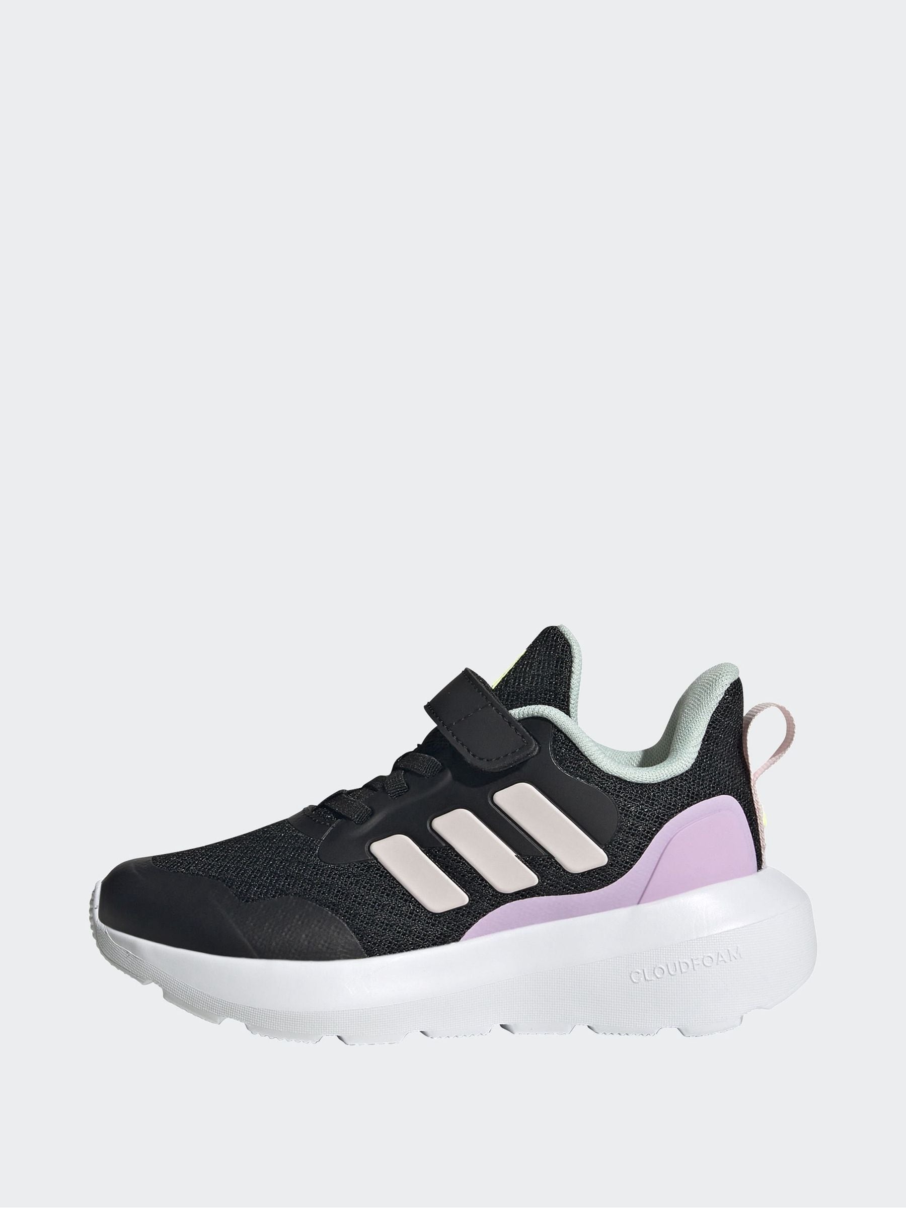 adidas Black Kids Fortarun 3 Trainers