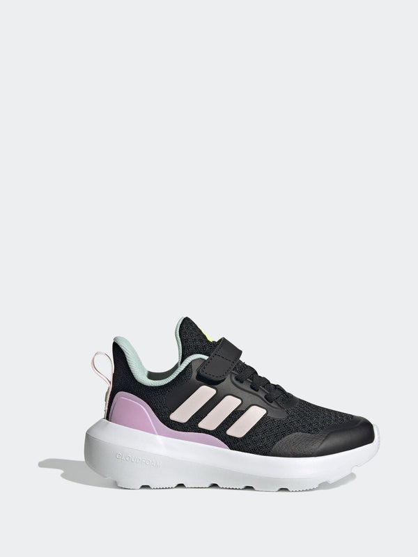 adidas Black Kids Fortarun 3 Trainers