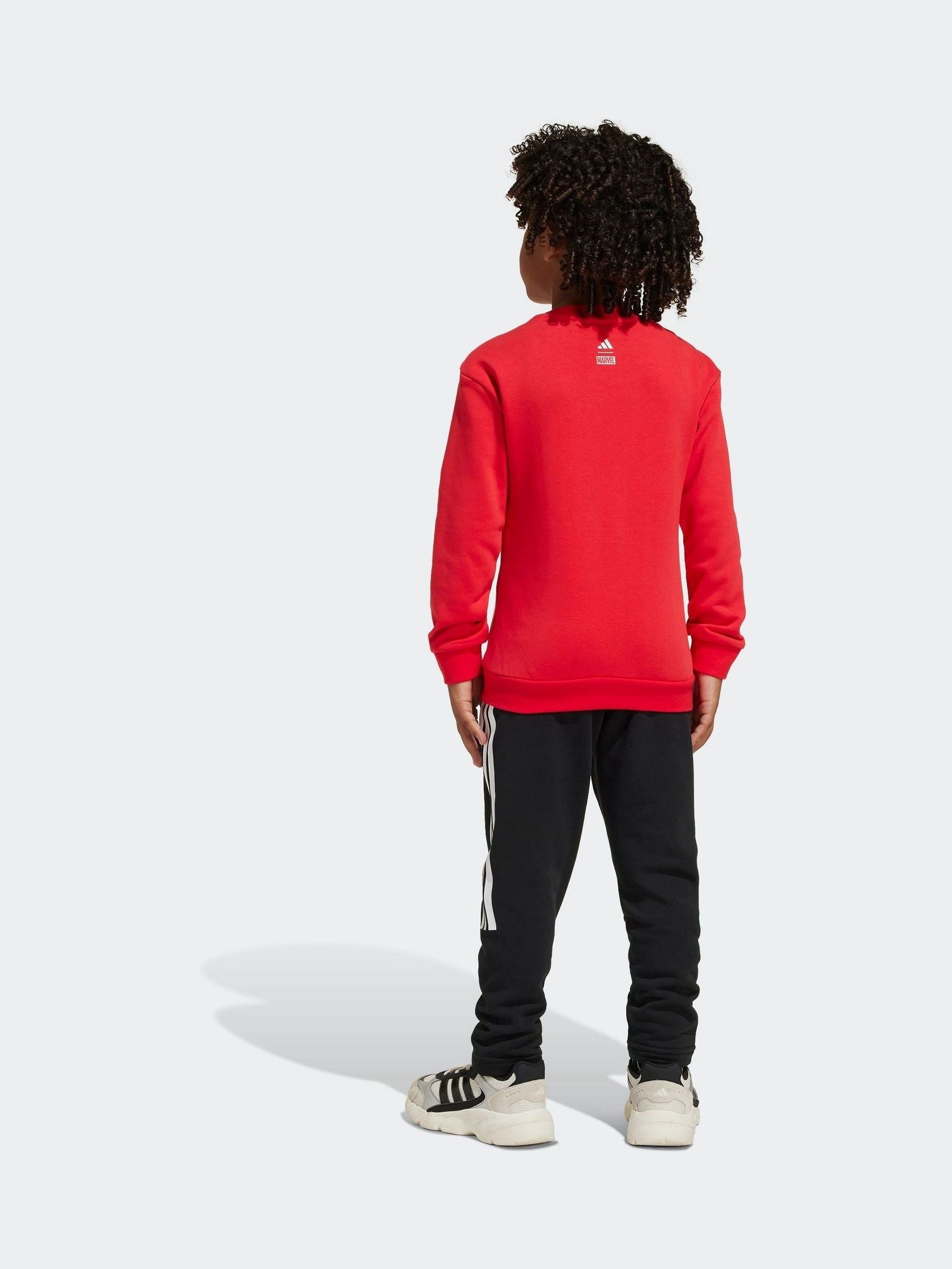 adidas Red Marvel Spider Man Tracksuit