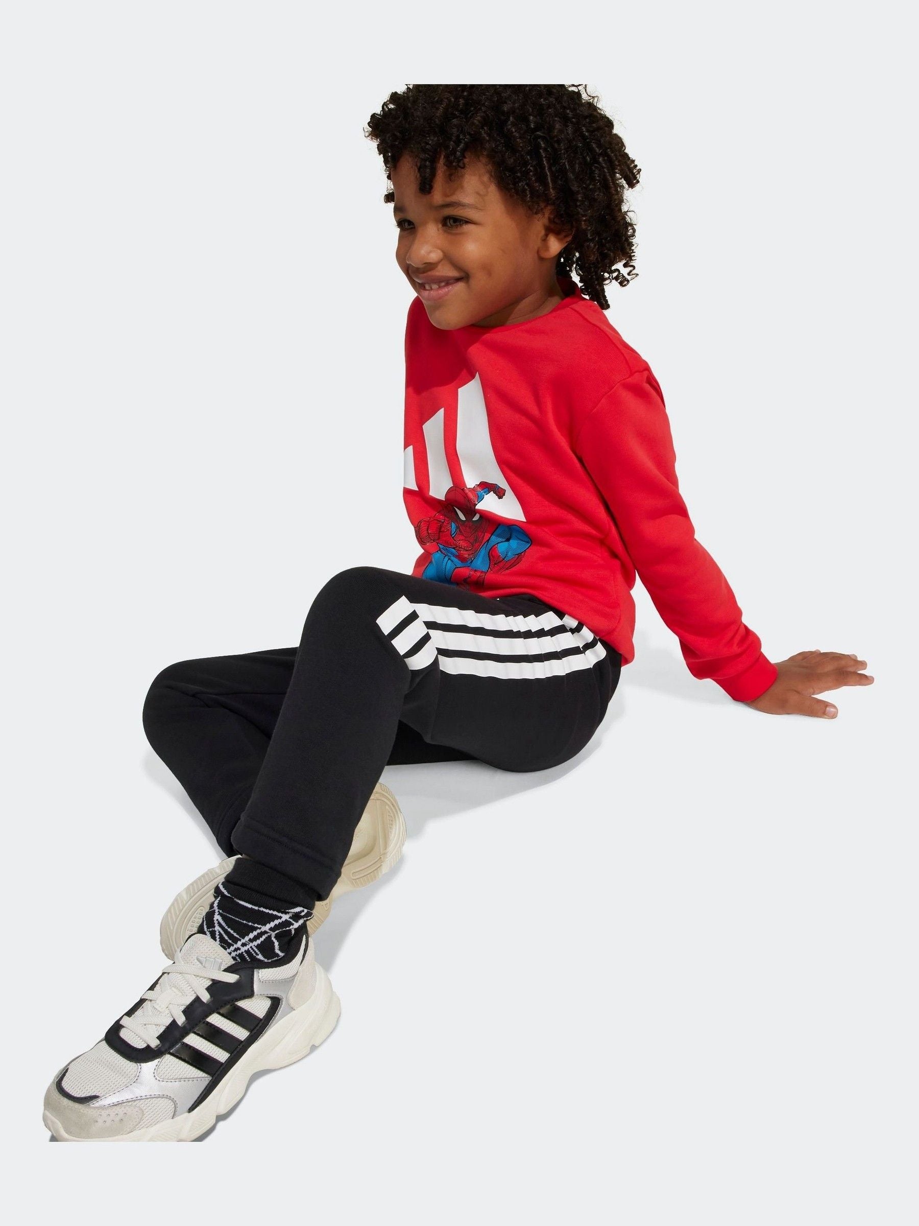 adidas Red Marvel Spider Man Tracksuit