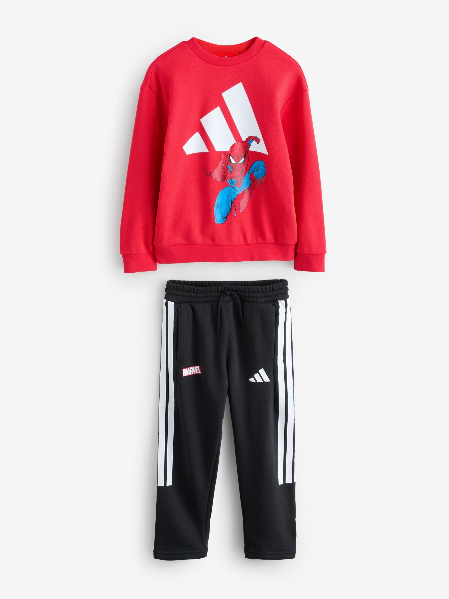 adidas Red Marvel Spider Man Tracksuit