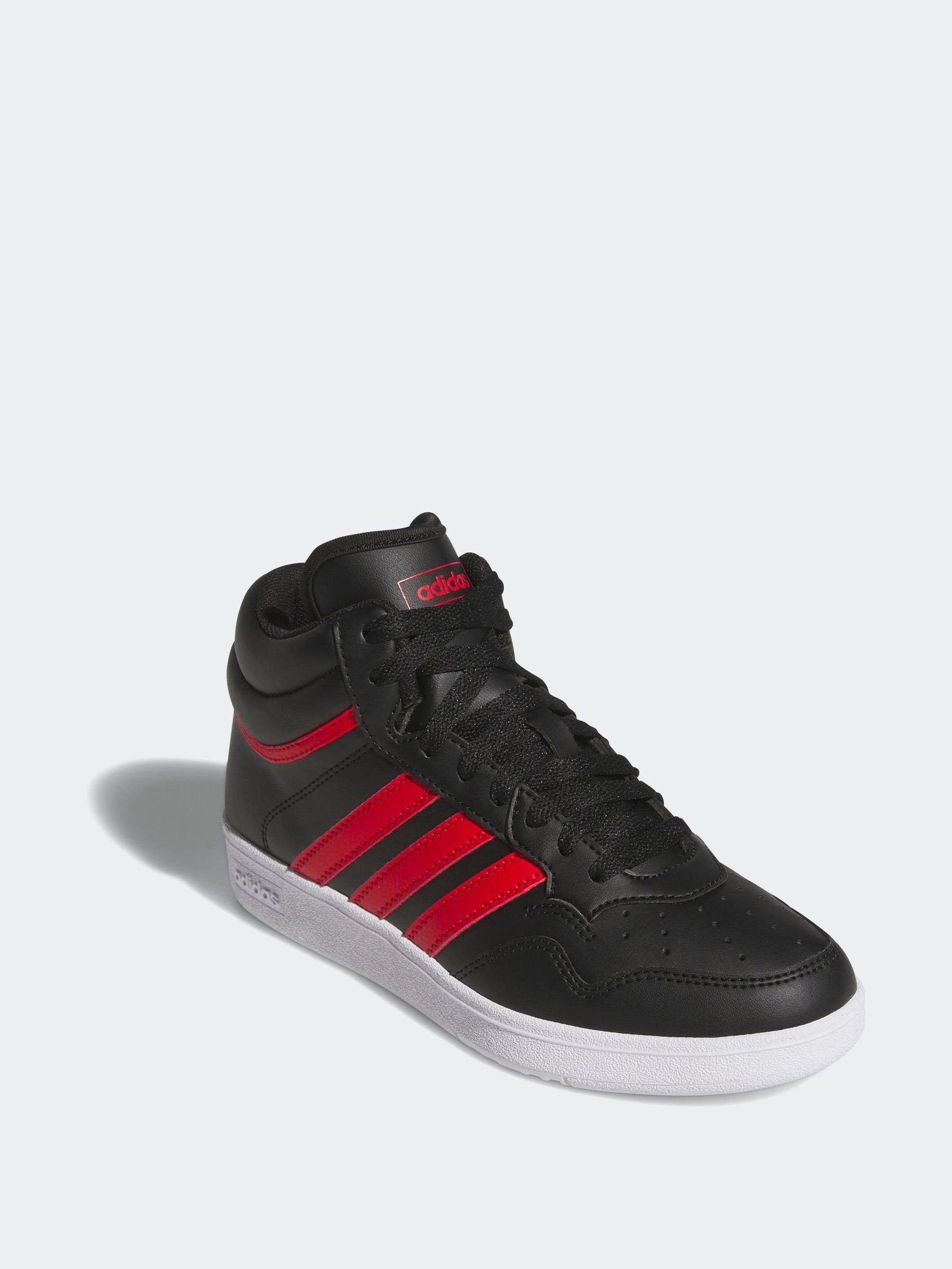 adidas Light Black Hoops Mid Trainers