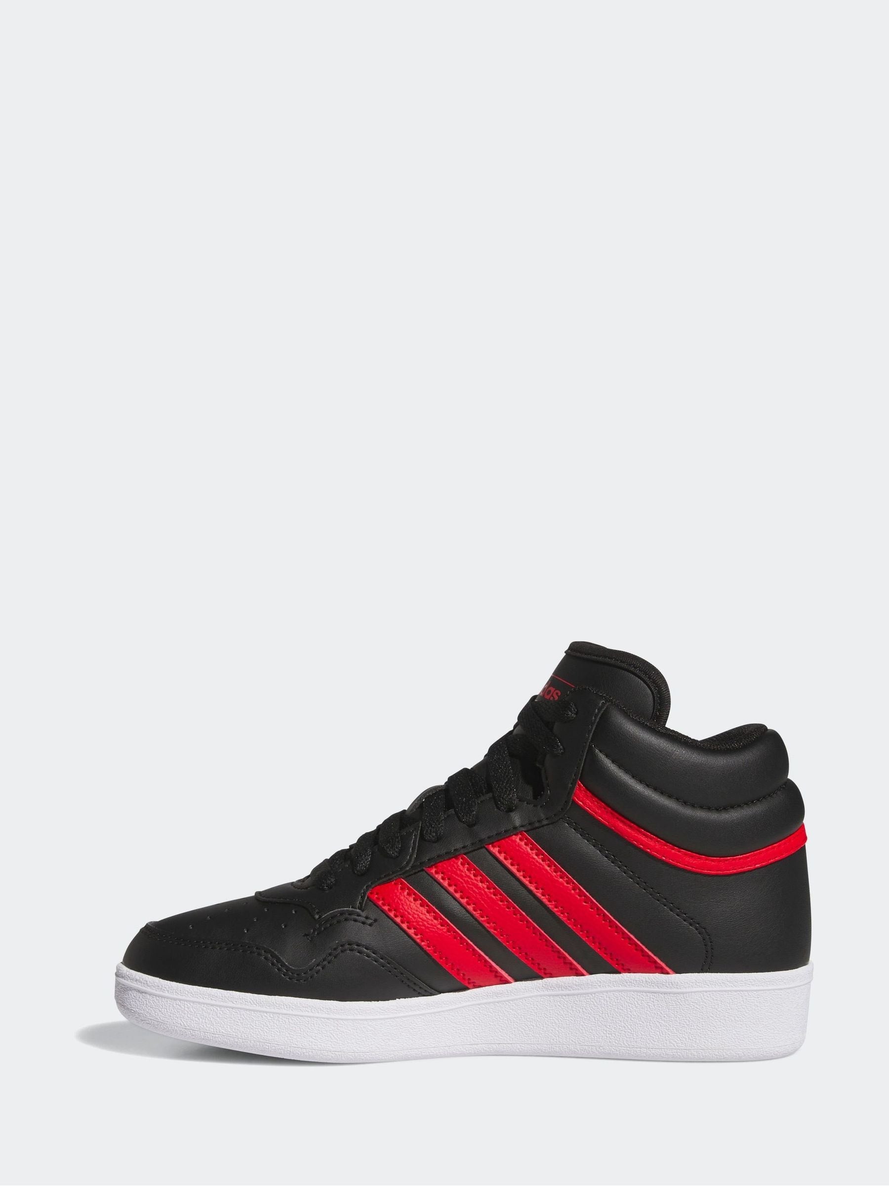 adidas Light Black Hoops Mid Trainers