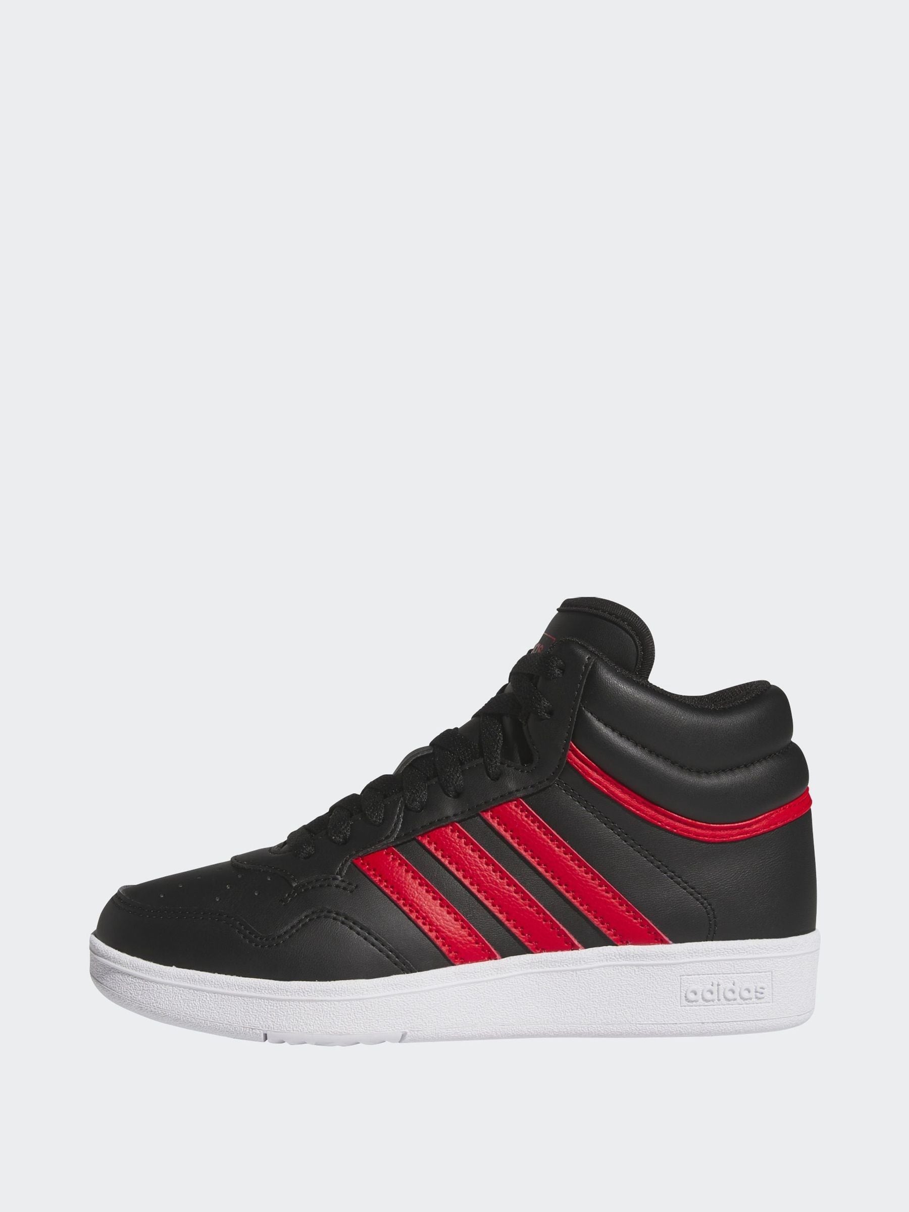 adidas Light Black Hoops Mid Trainers