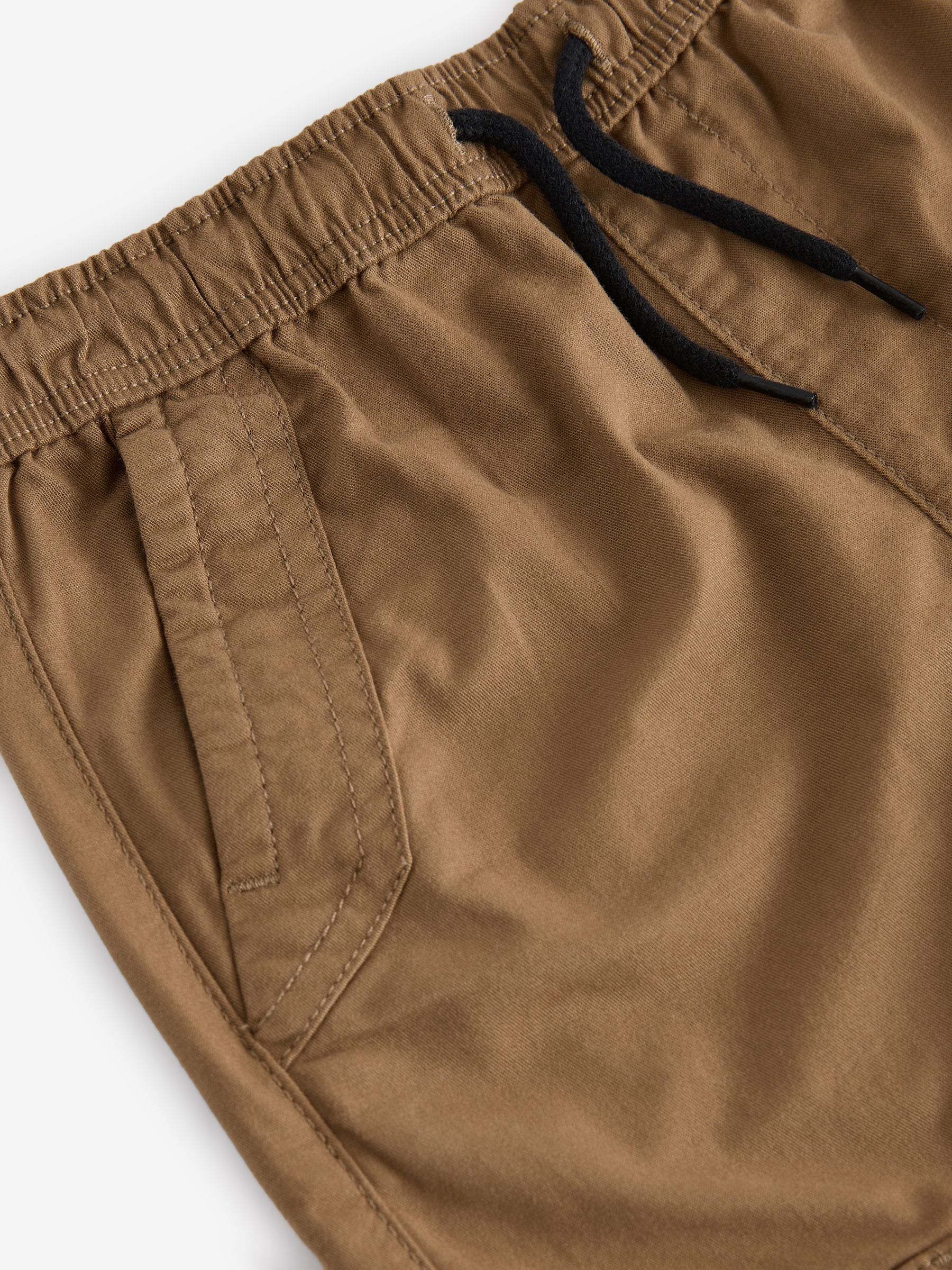 Tan Brown Cargo Trousers (3-16yrs)