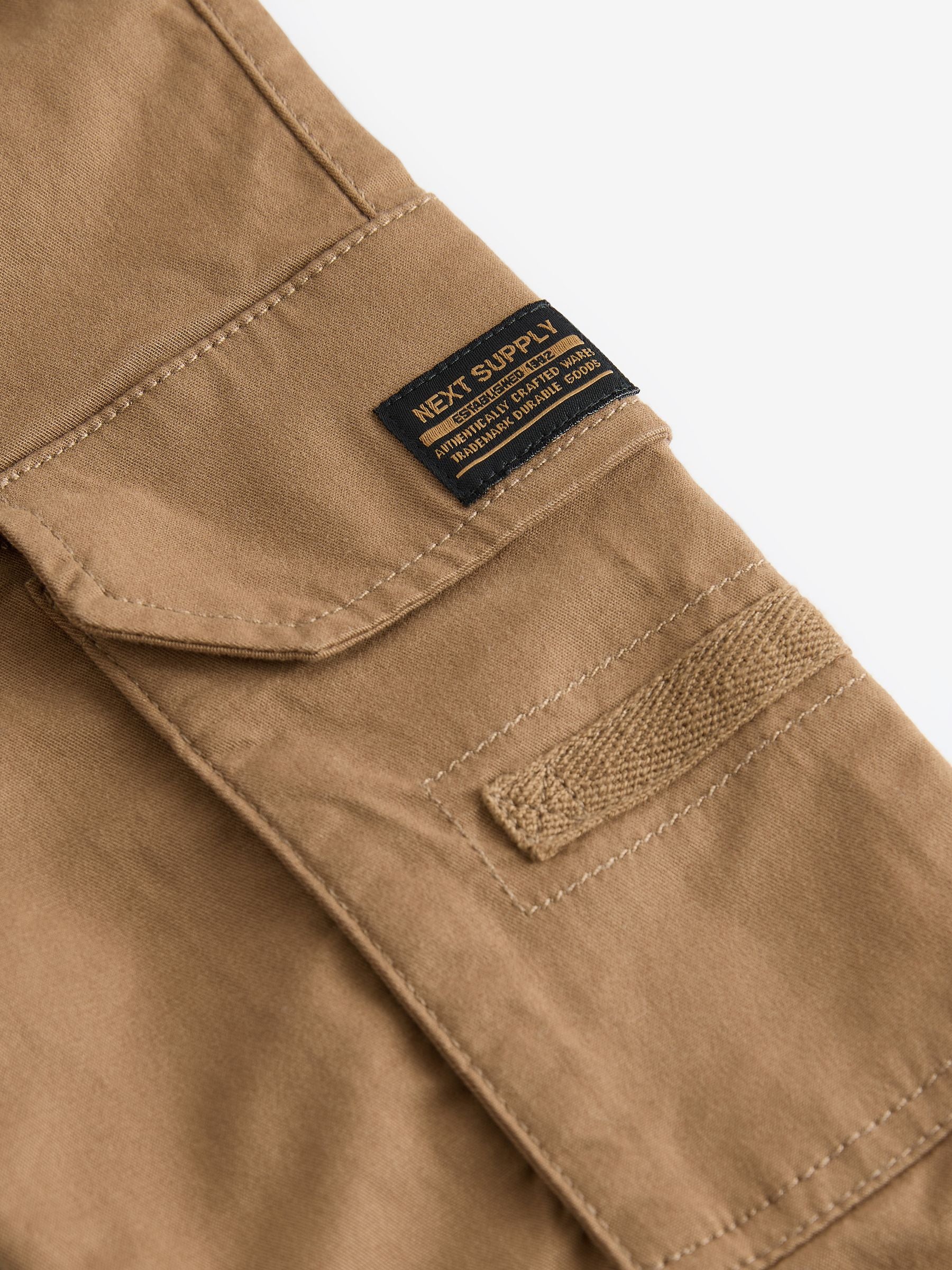 Tan Brown Cargo Trousers (3-16yrs)