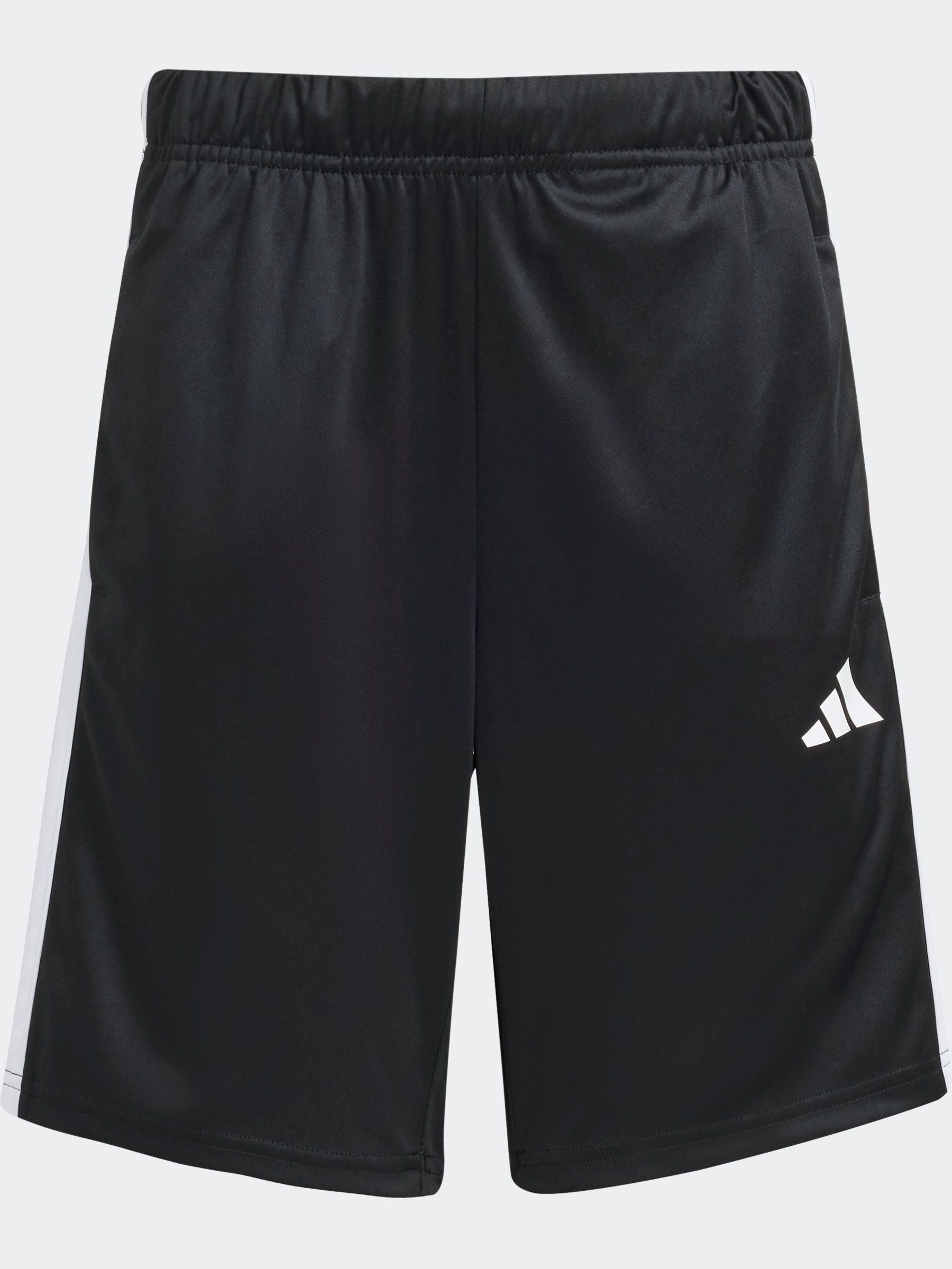 adidas Black 3 Stripes Training T-Shirt and Shorts Set