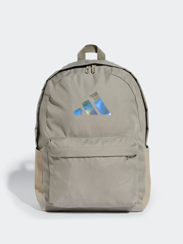 adidas Brown Classic 3 Bar Logo Backpack