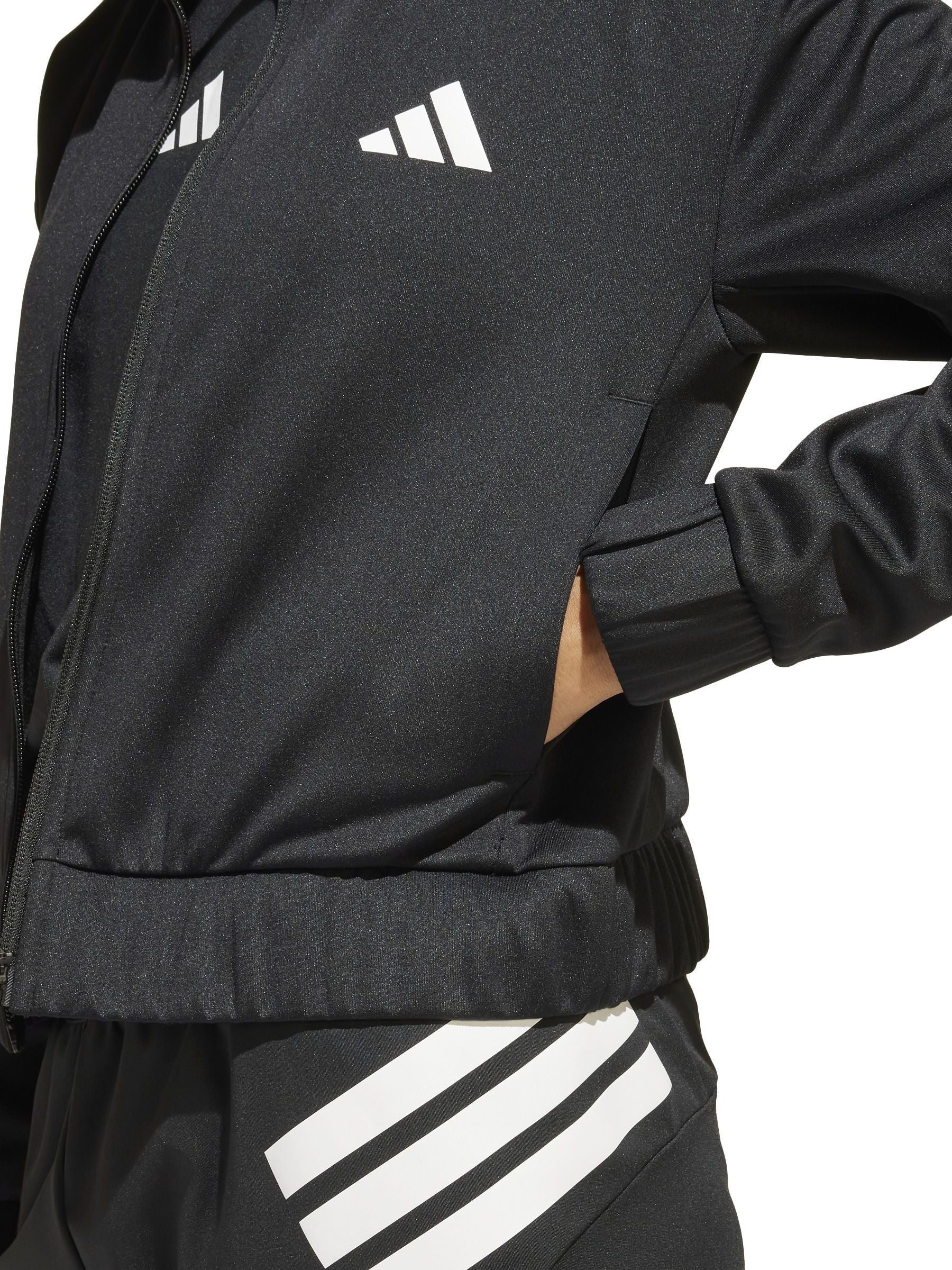 adidas Black All Sports Full Zip Track Top