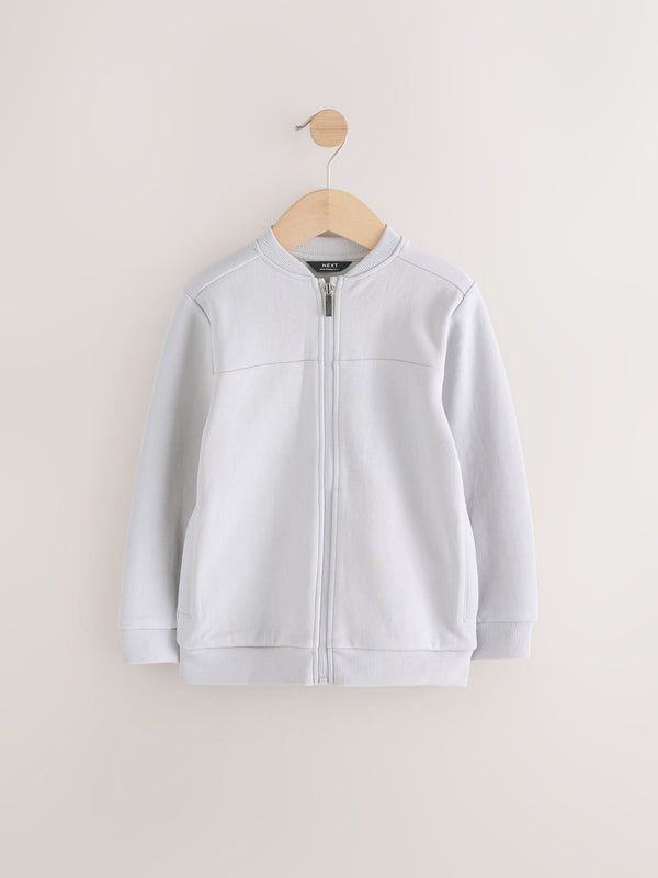 Grey Smart Bomber Jacket (3-16yrs)