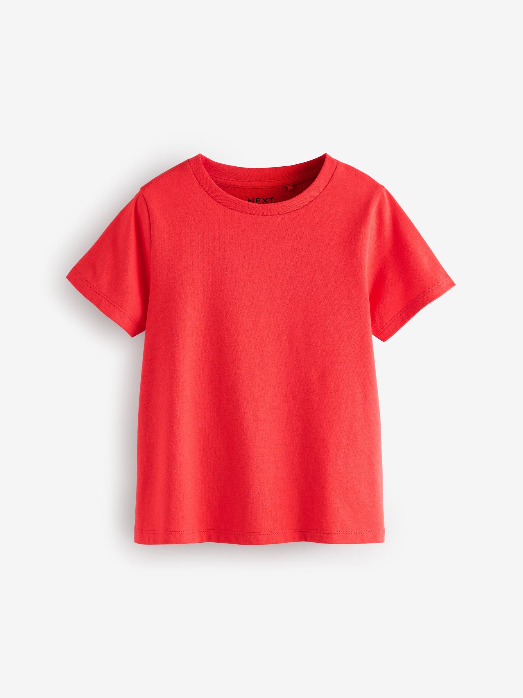 Red 100% Cotton T-Shirt (3-16yrs)