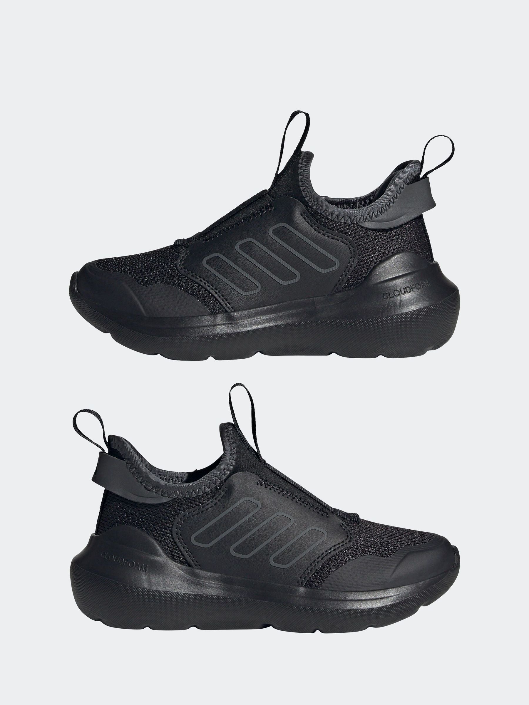 adidas Black Dark Kids Tensaur Comfort Trainers