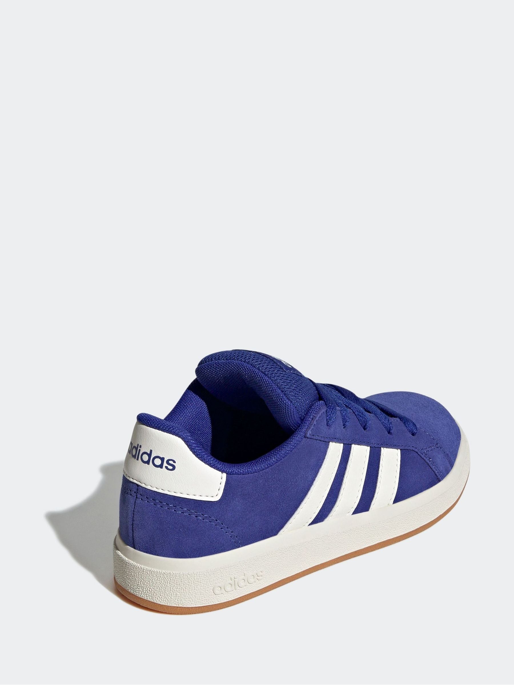 adidas Blue Dark Grand Court 00s Trainers