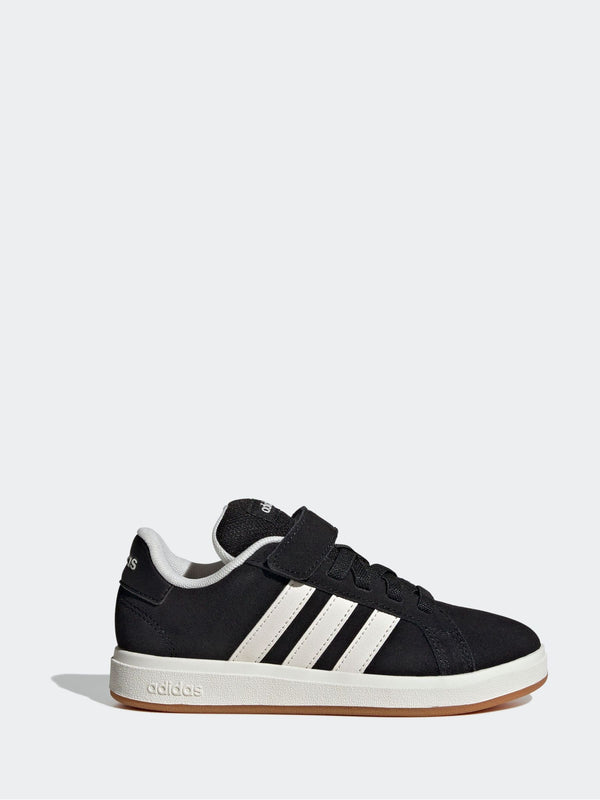 adidas Black Grey Grand Court 00s Trainers