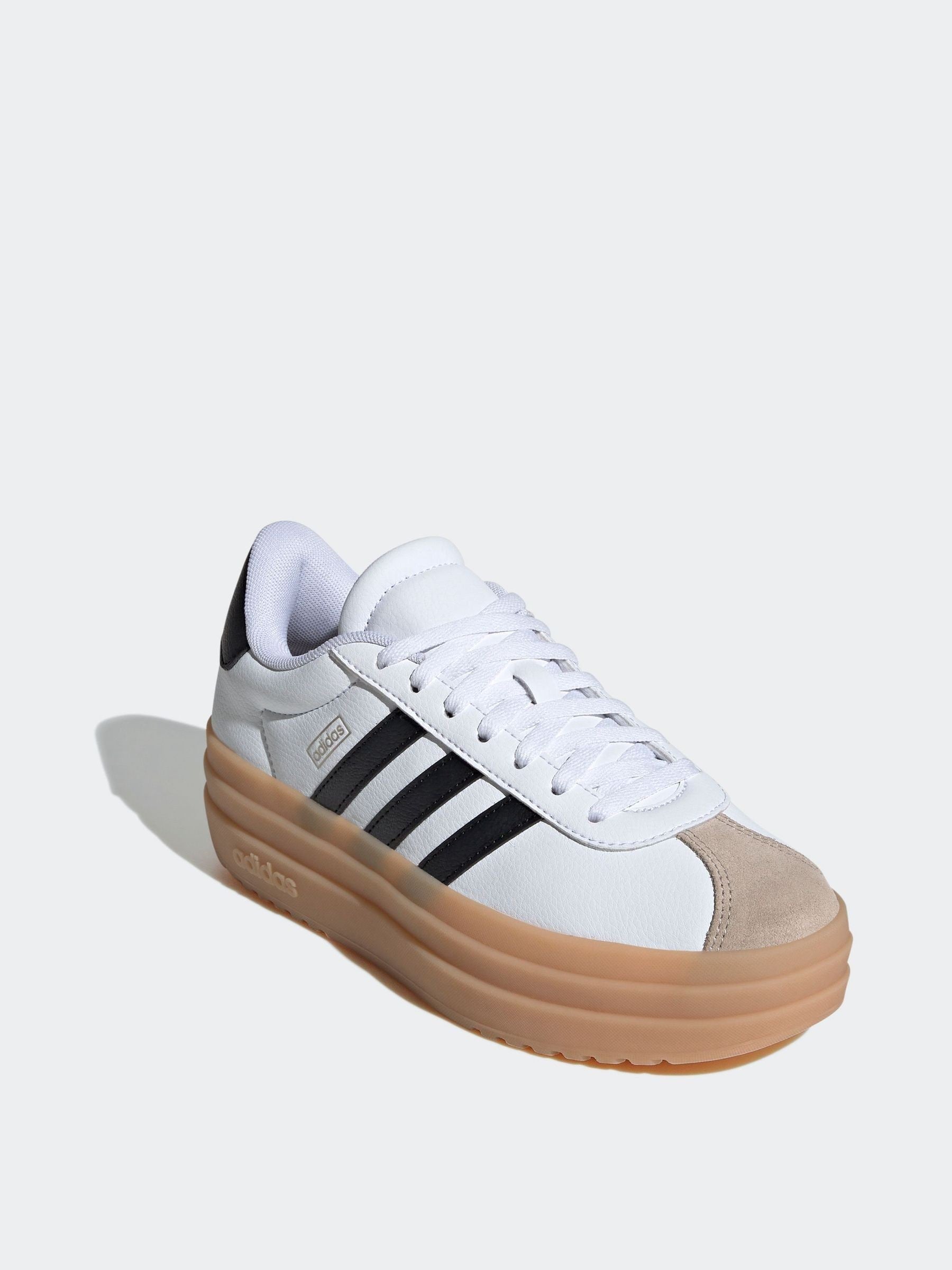 adidas Ivory White VL Court Bold Trainers