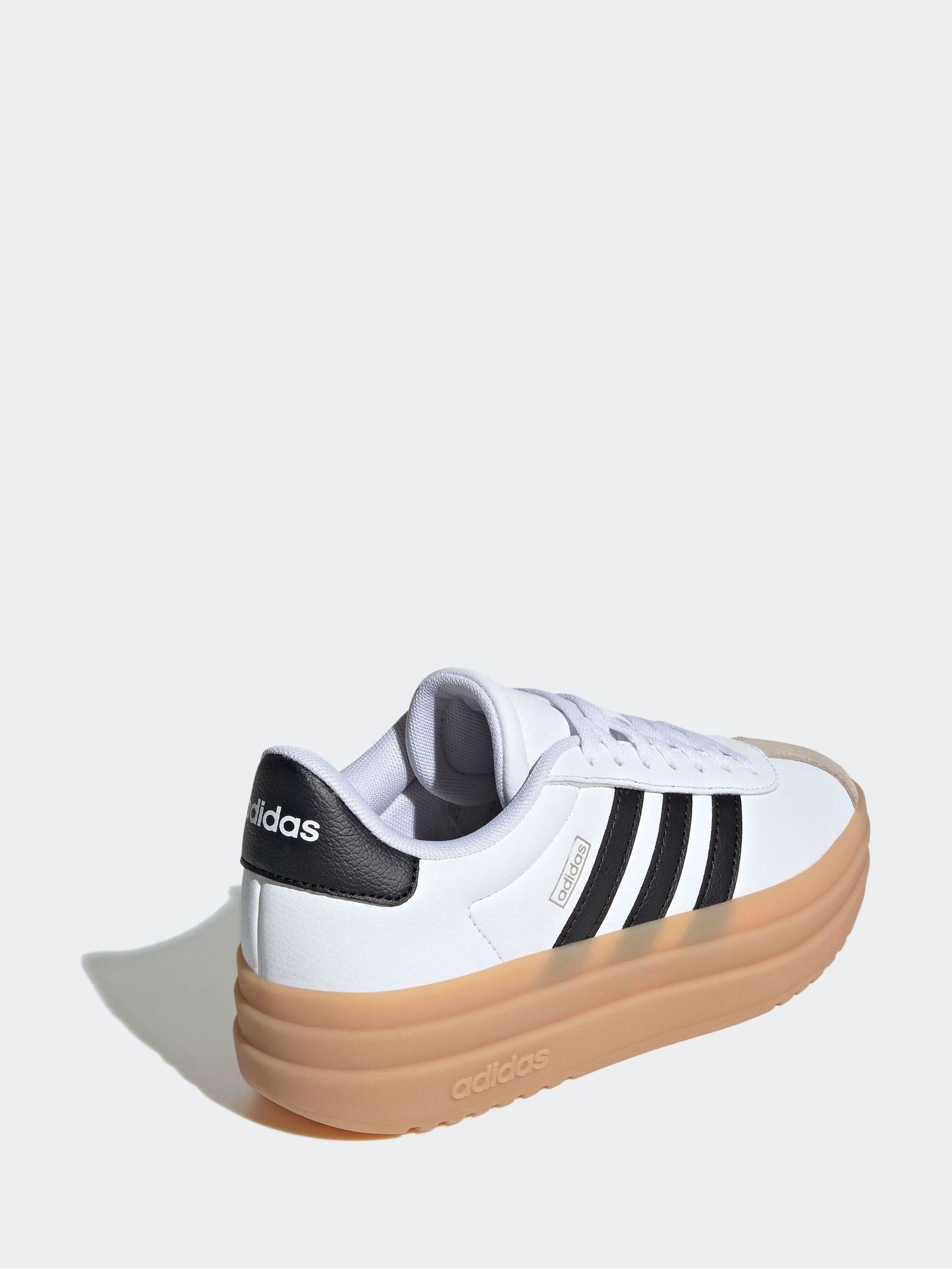 adidas Ivory White VL Court Bold Trainers