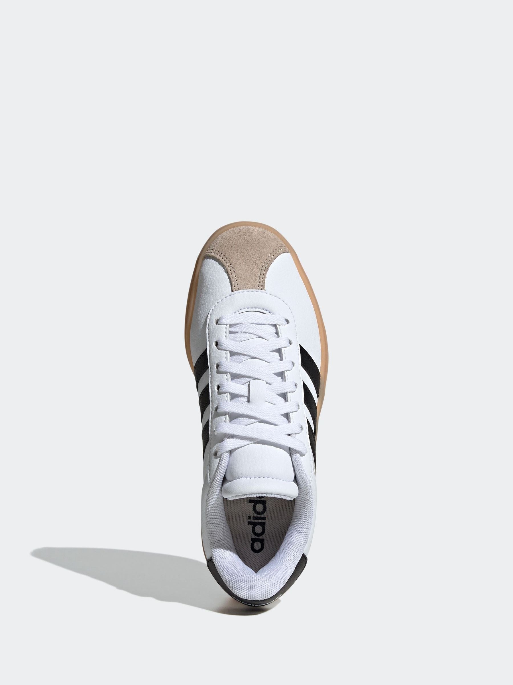 adidas Ivory White VL Court Bold Trainers