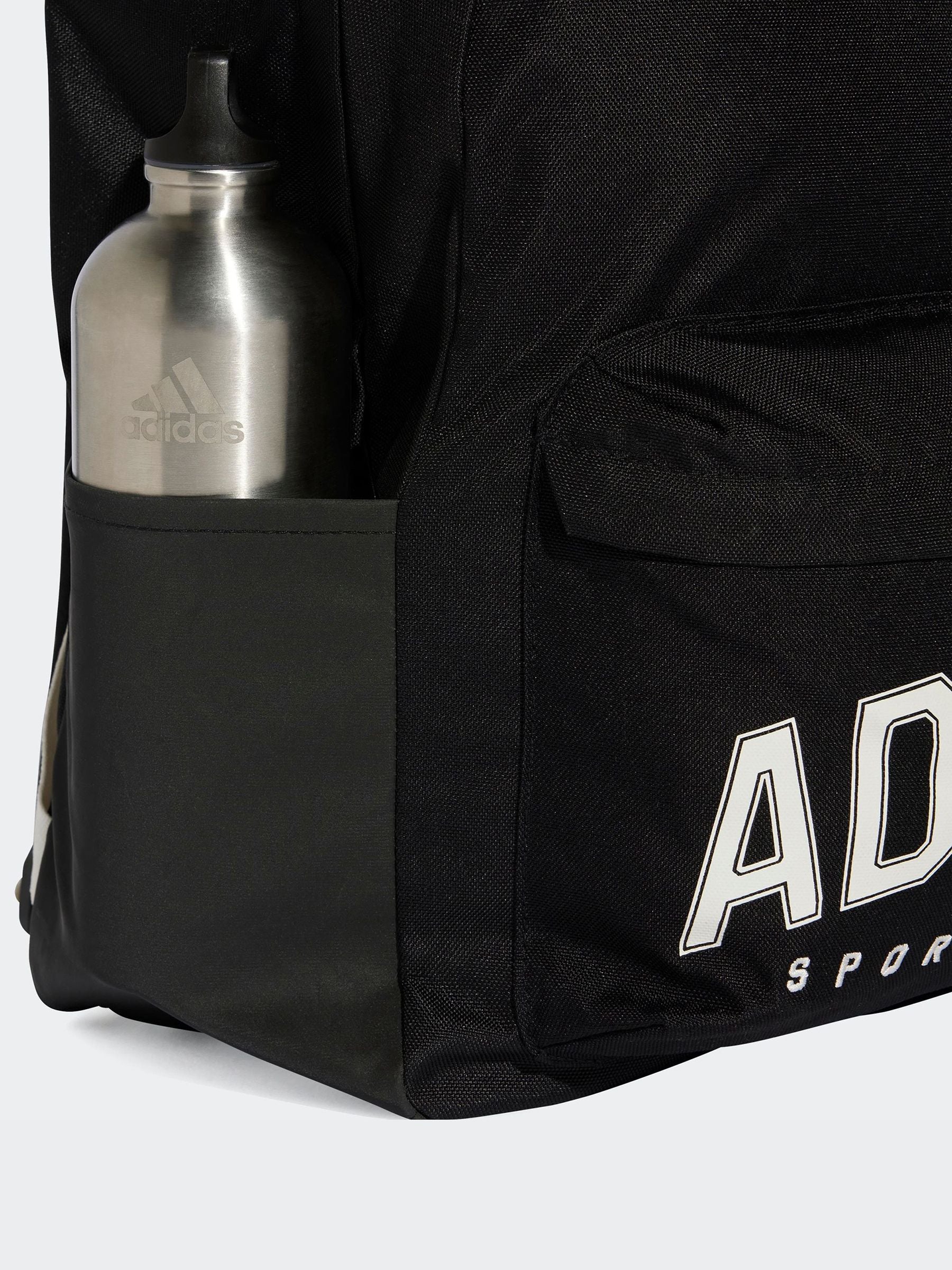 adidas Black Print Classic Varsity Backpack