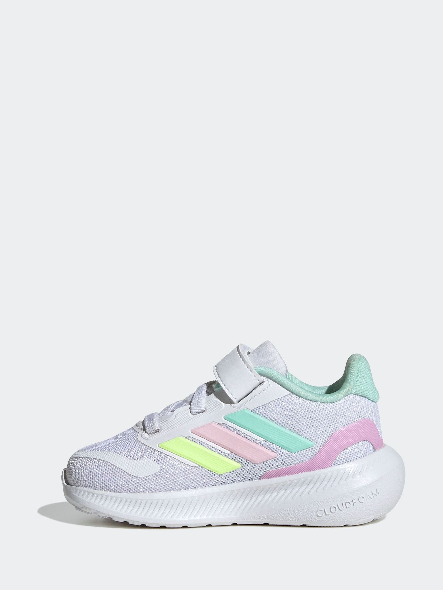 adidas Off White Kids Runfalcon 5 Trainers