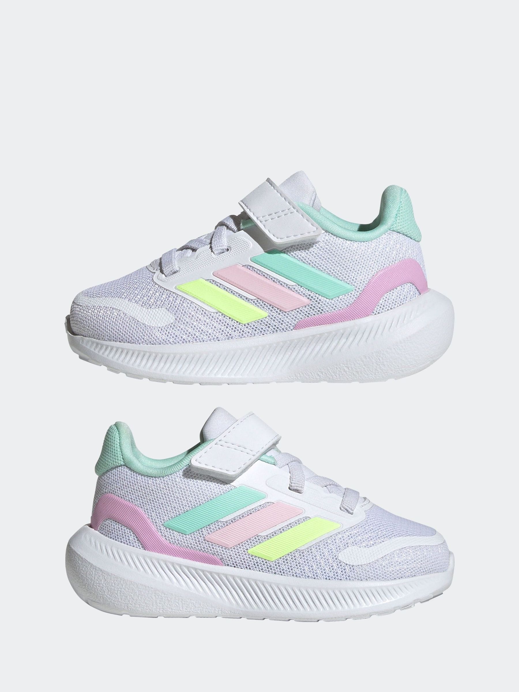 adidas Off White Kids Runfalcon 5 Trainers